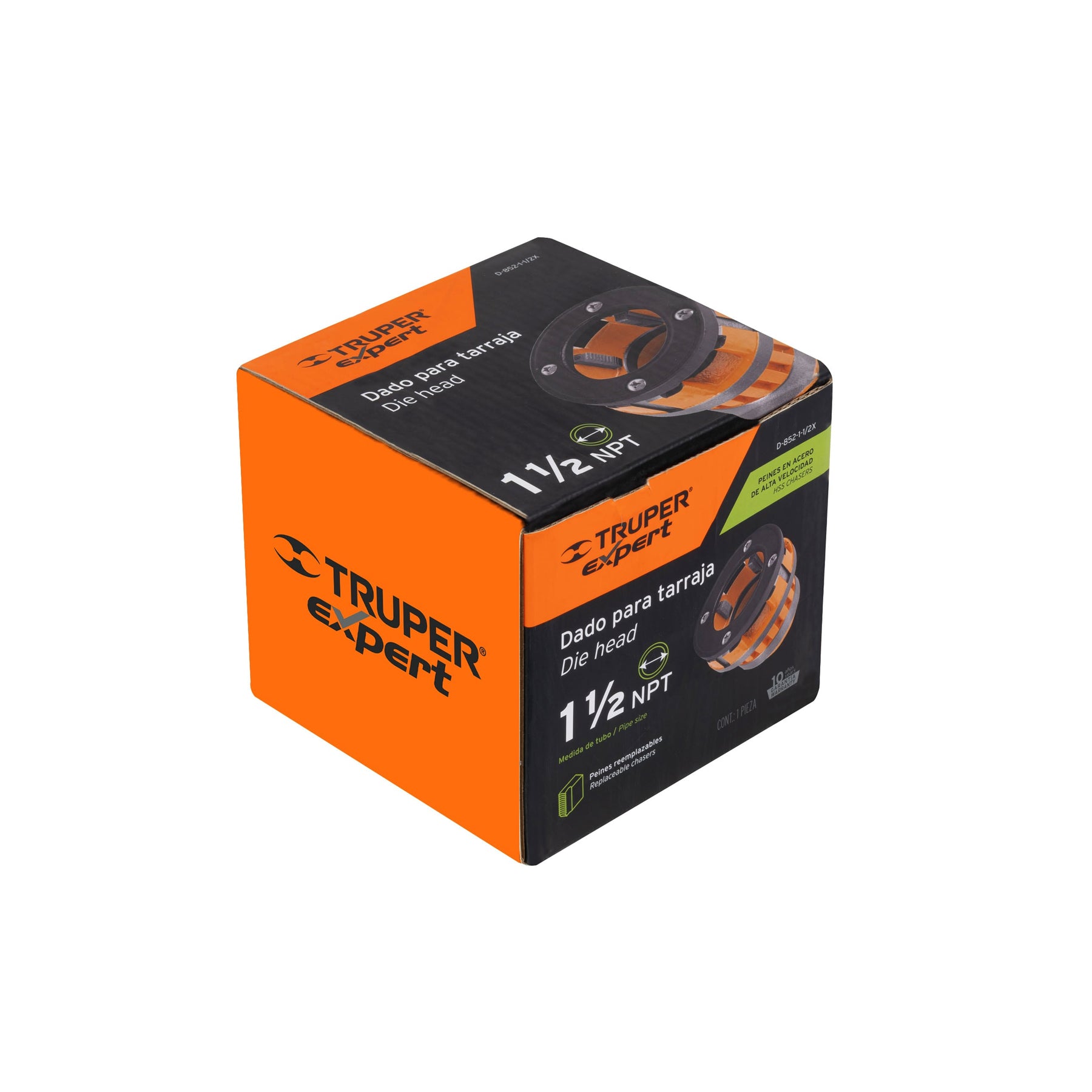 Dado de 1-1/2" para tarrajas T-852X, TRUPER EXPERT