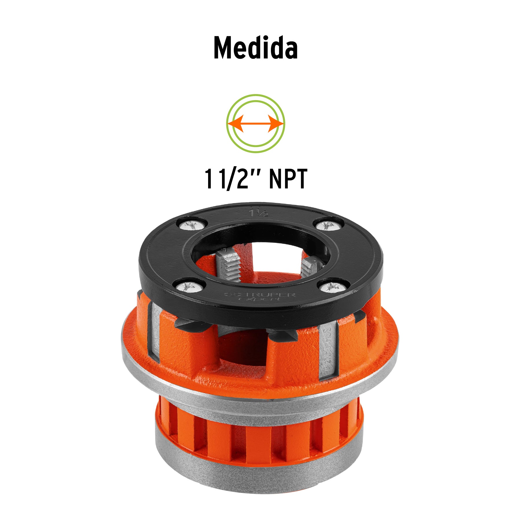 Dado de 1-1/2" para tarrajas T-852X, TRUPER EXPERT