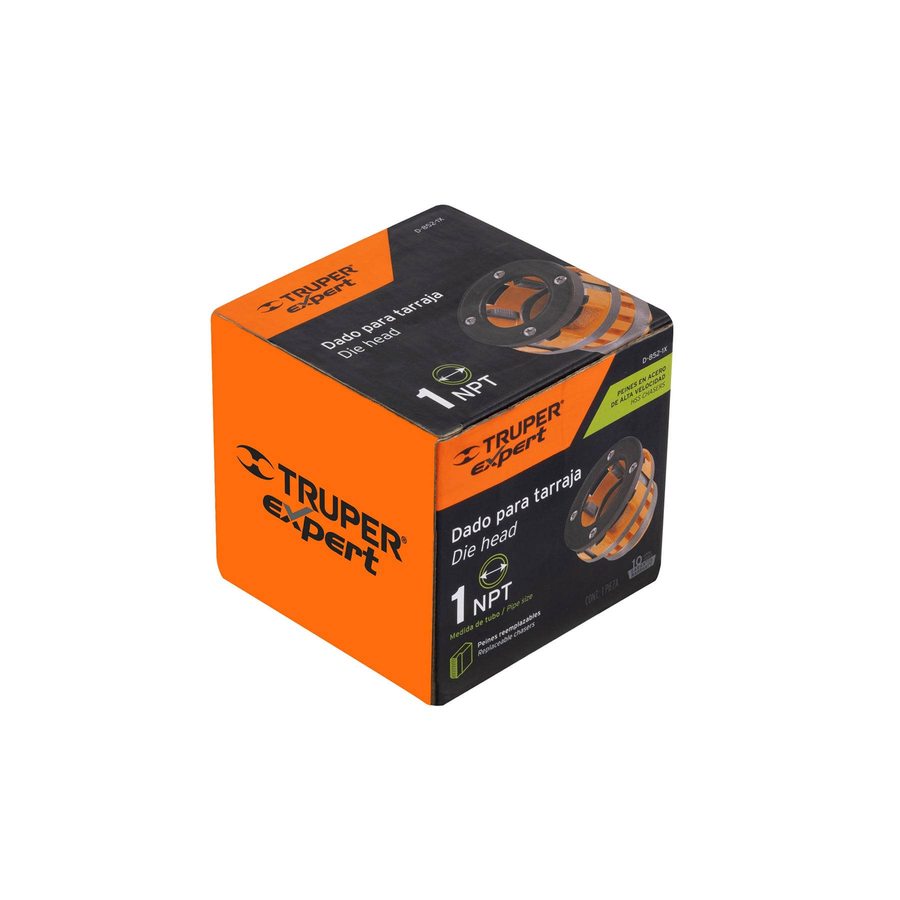Dado de 1" para tarrajas T-852X, TRUPER EXPERT