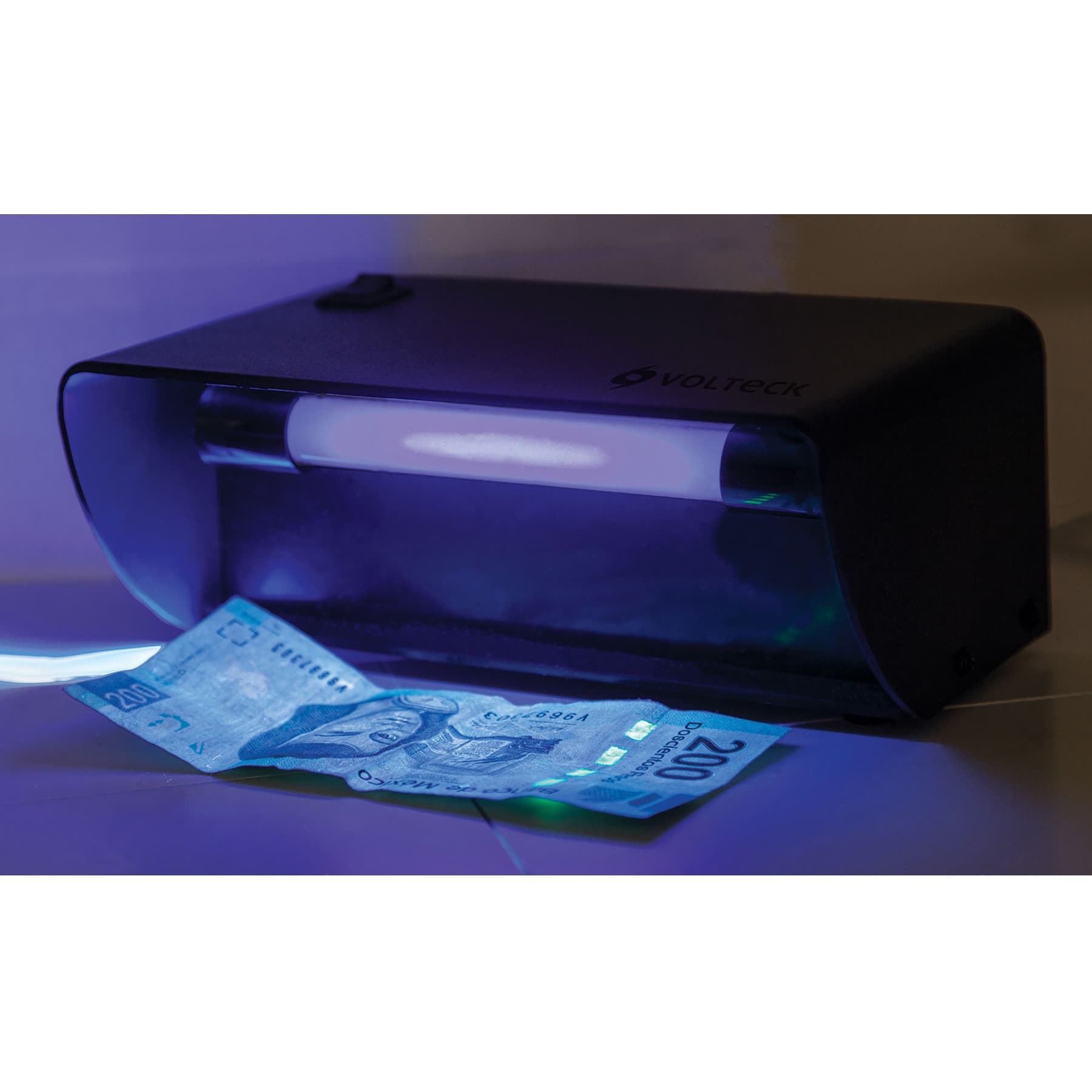 Detector de billetes falsos, VOLTECK