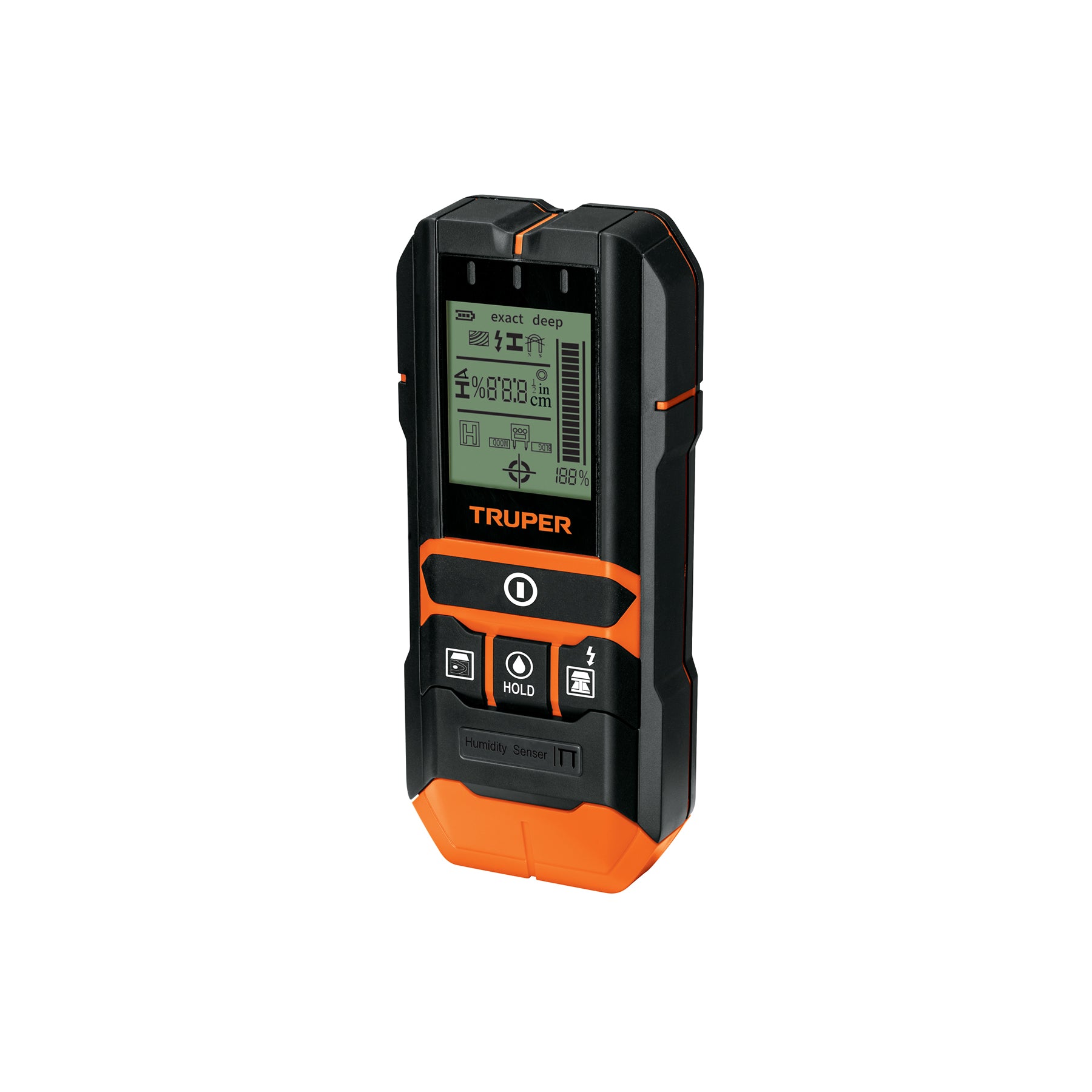 Detector de materiales detrás de muros, profundidad máx 12cm
