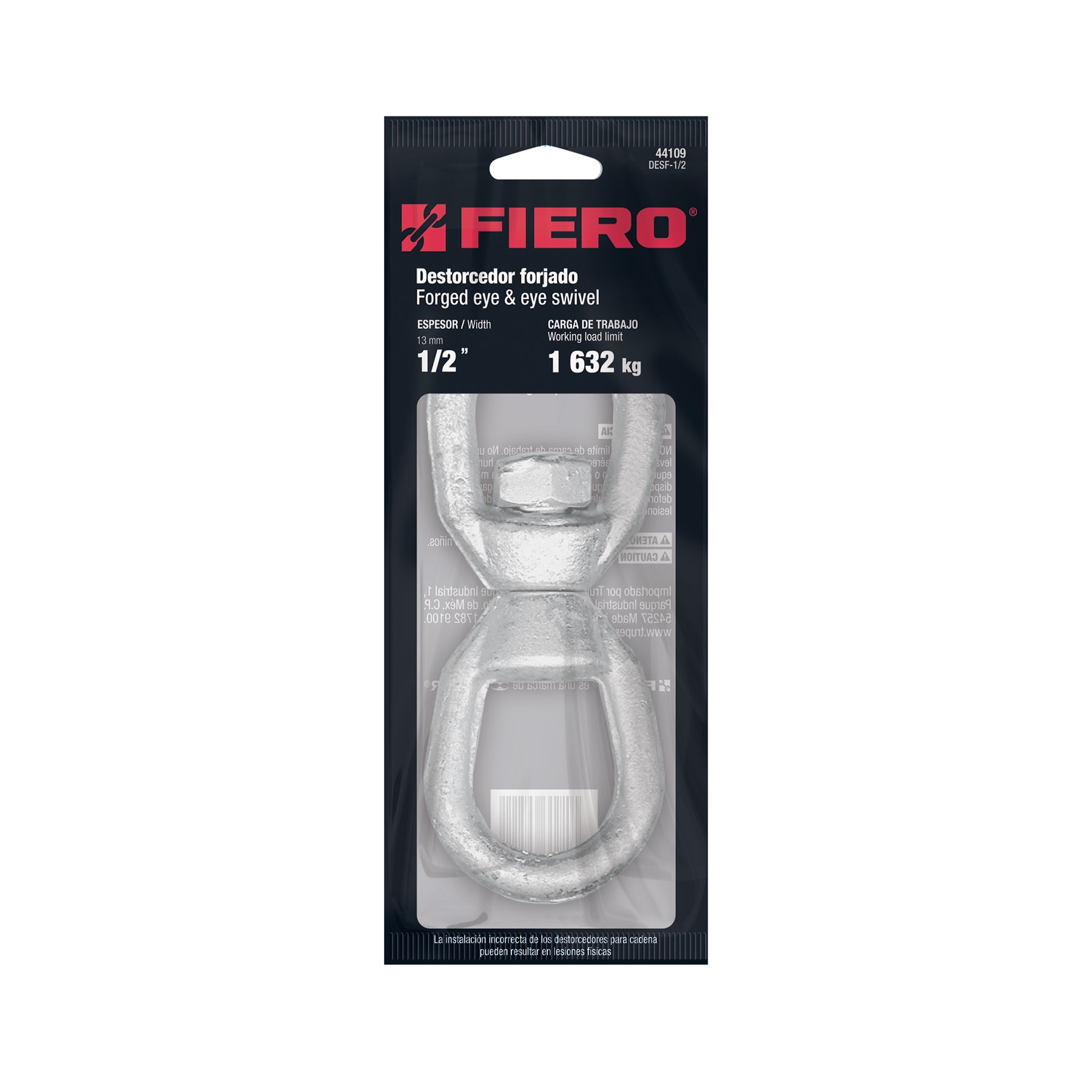 Destorcedor forjado de 1/2", FIERO