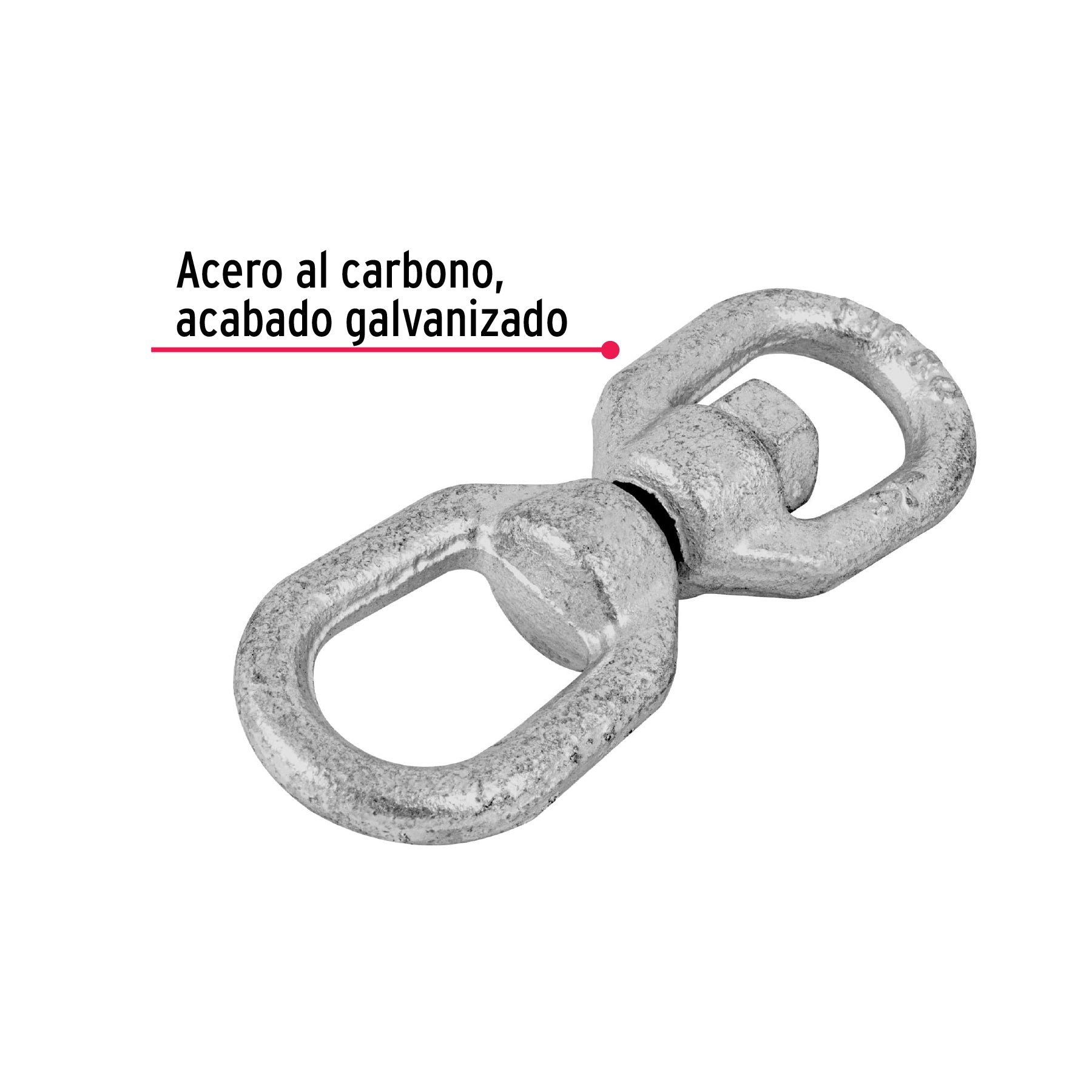 Destorcedor forjado de 1/4", FIERO