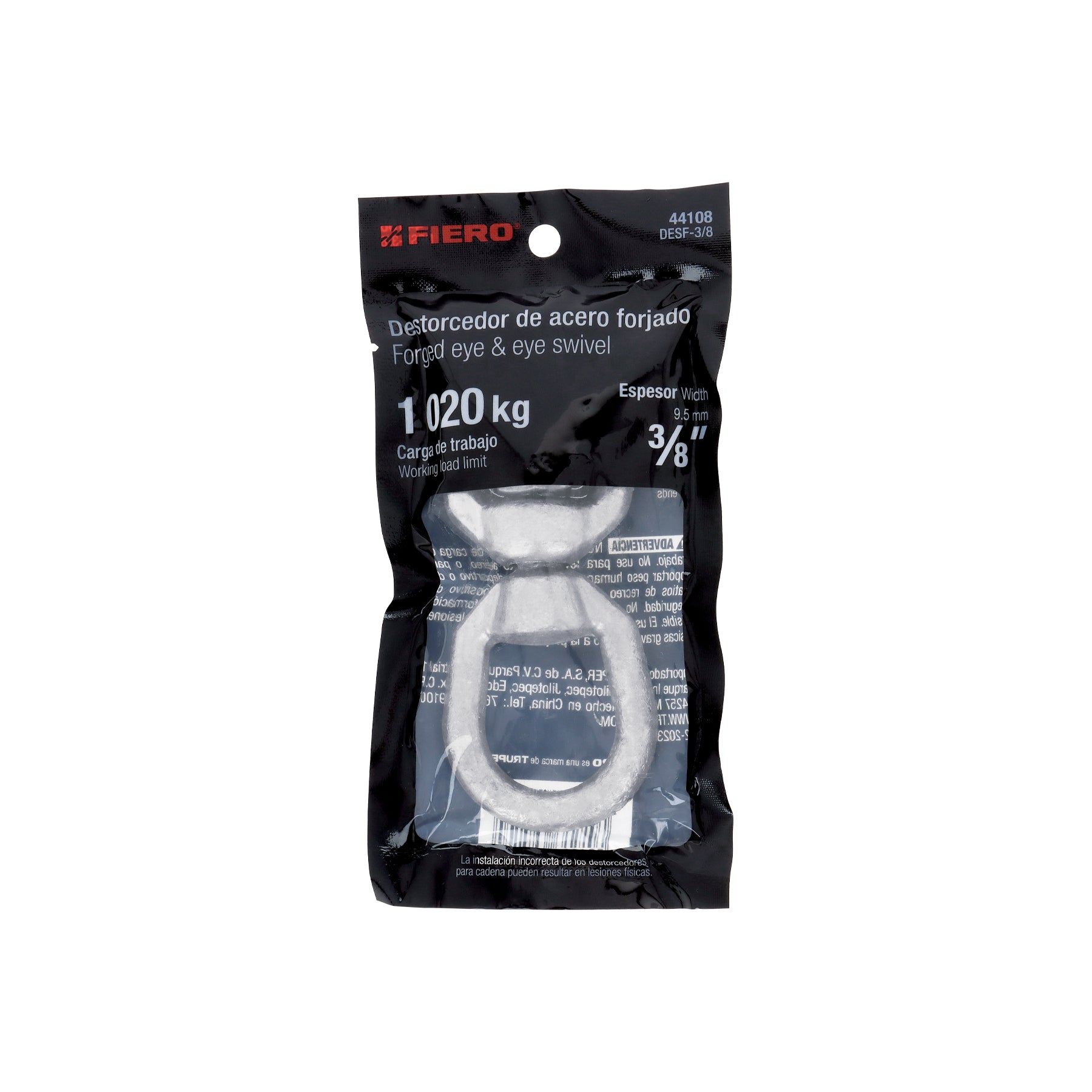 Destorcedor forjado de 3/8", FIERO