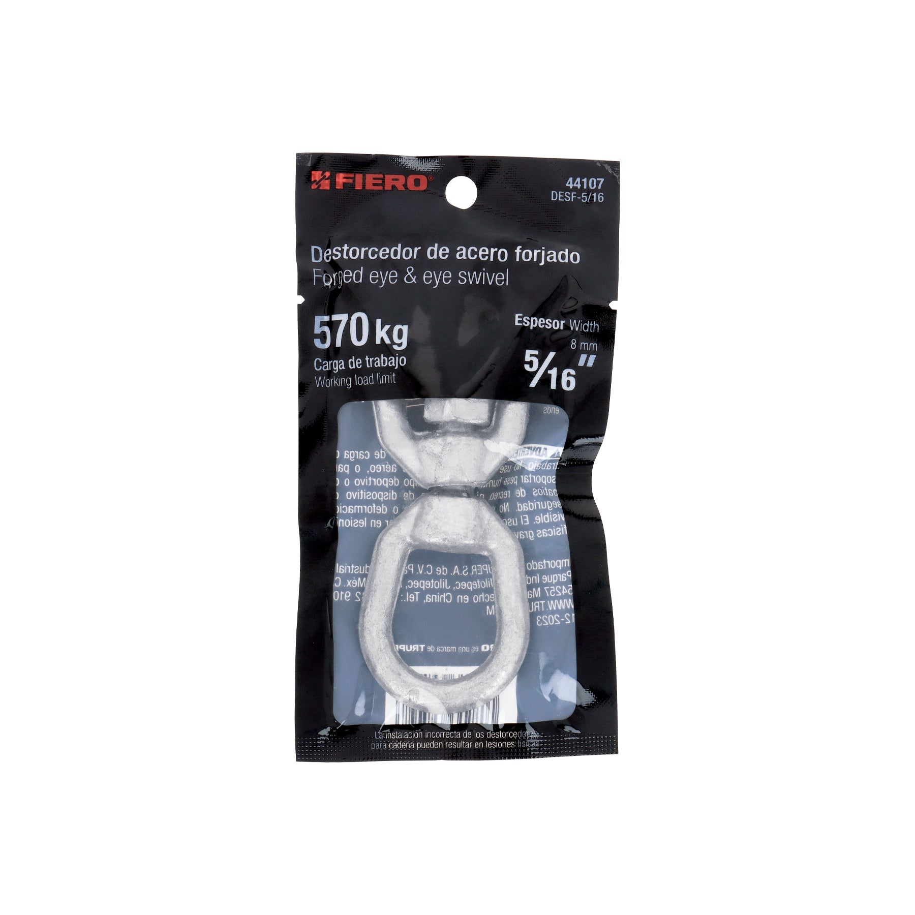 Destorcedor forjado de 5/16", FIERO