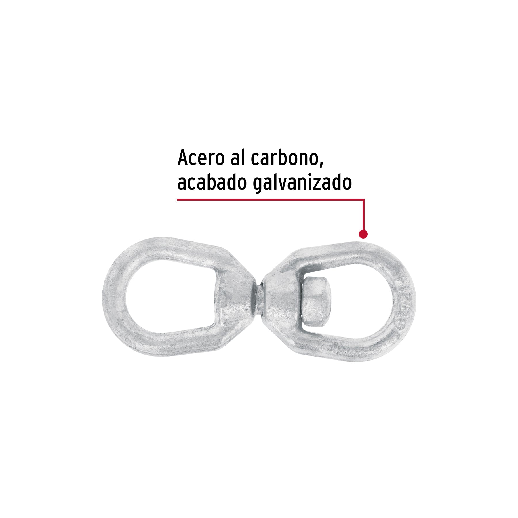 Destorcedor forjado de 5/16", FIERO
