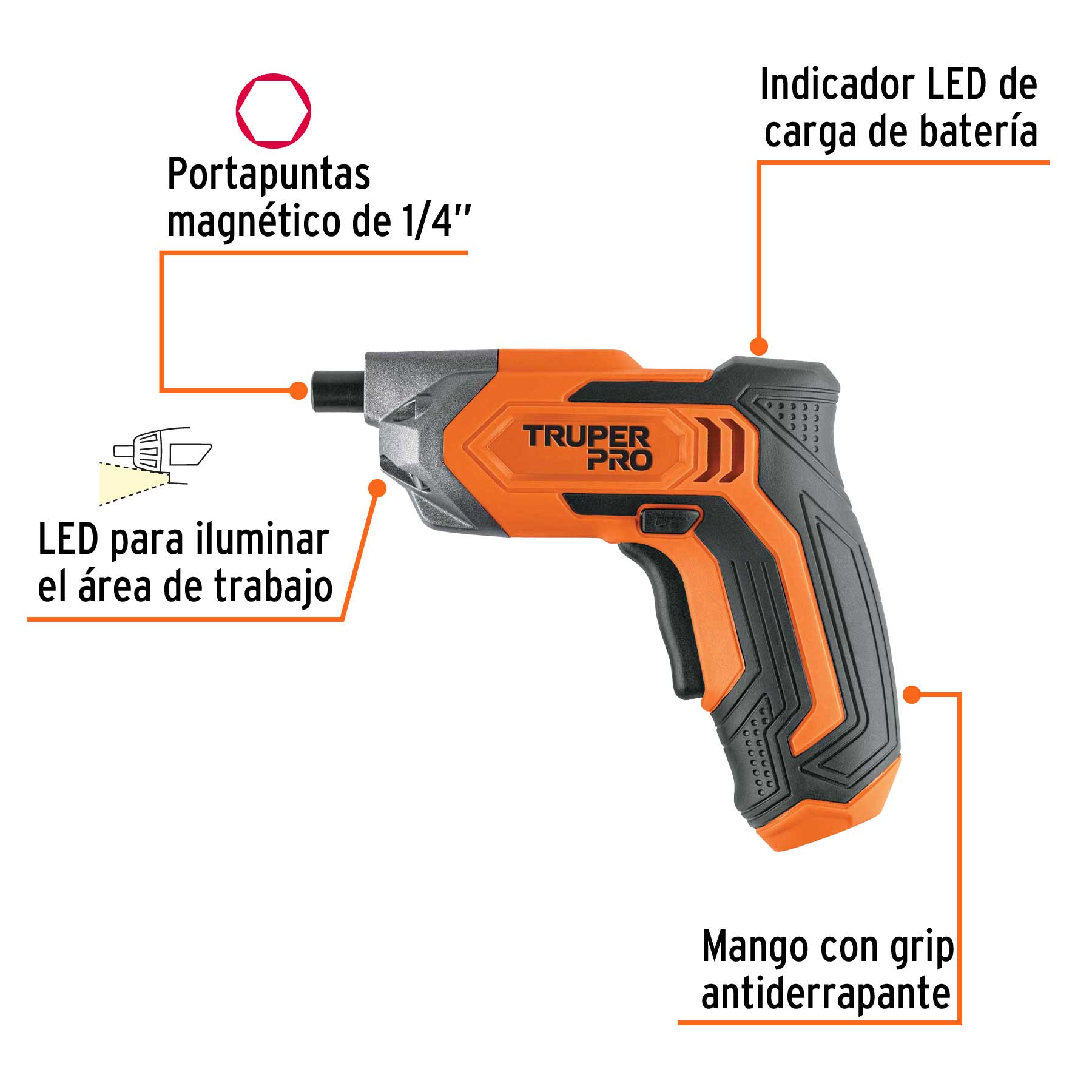 Destornillador 3.6V, PRO
