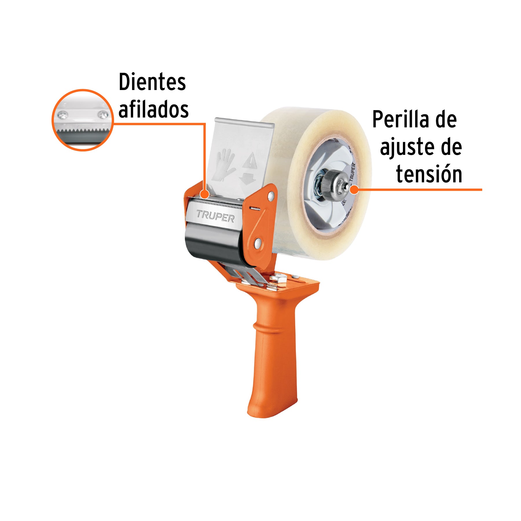 Despachador de cinta empaque, TRUPER