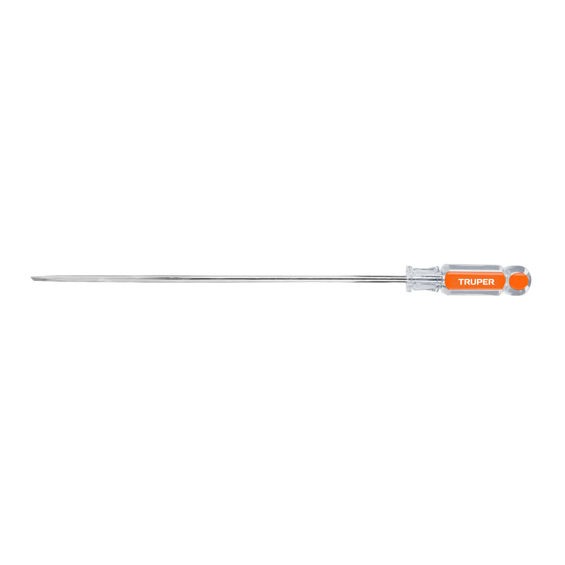 Desarmador cabinet 1/4" x 12" mango de acetato, TRUPER