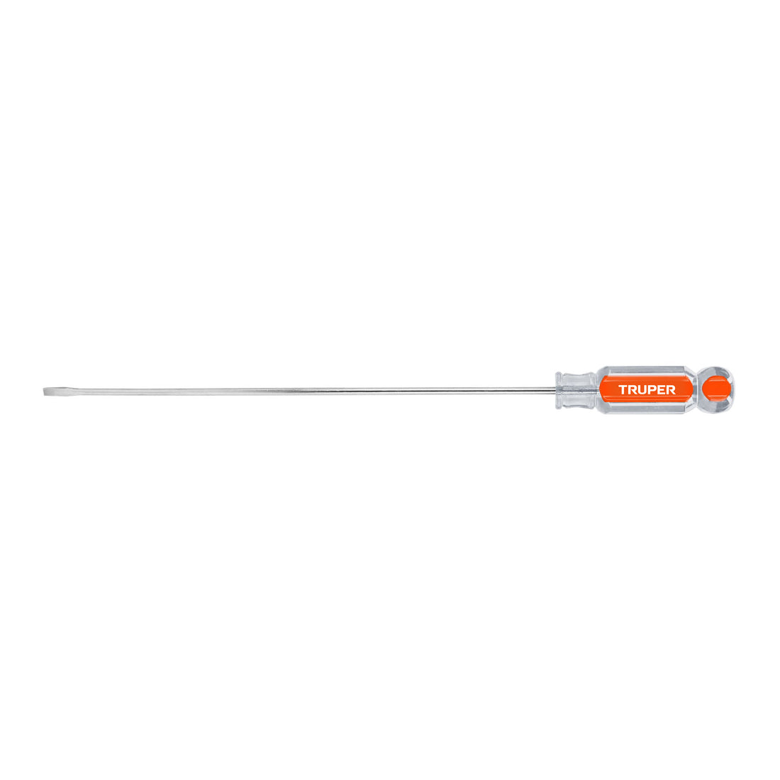 Desarmador cabinet 1/8" x 8" mango de acetato, TRUPER