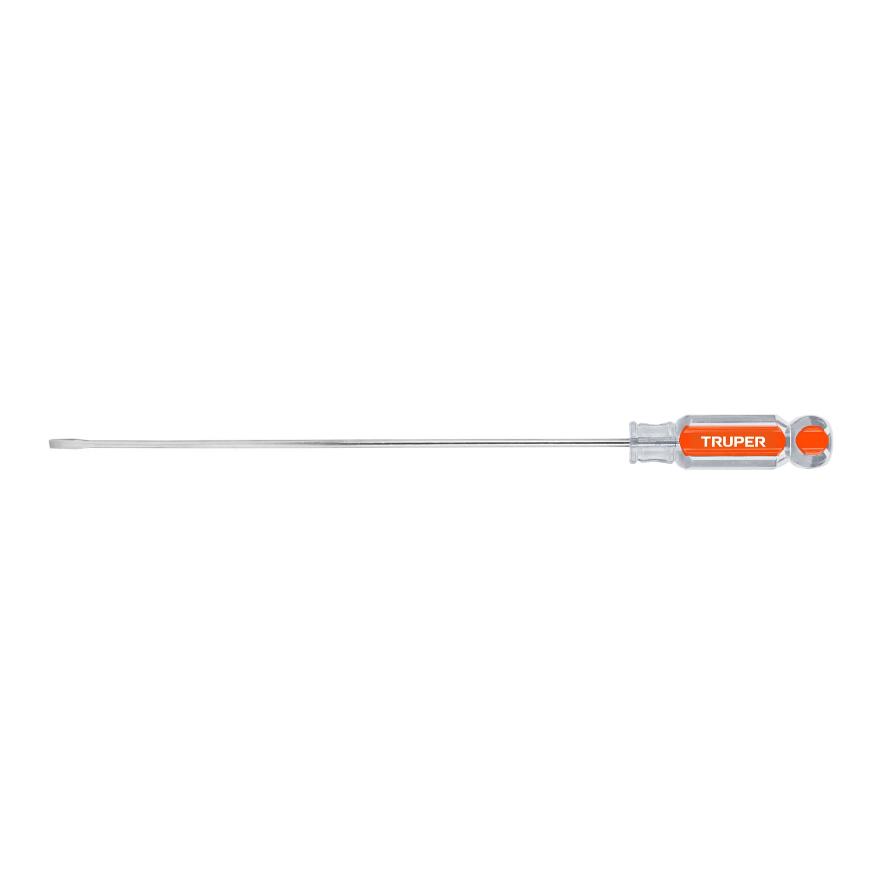 Desarmador cabinet 1/8" x 8" mango de acetato, TRUPER
