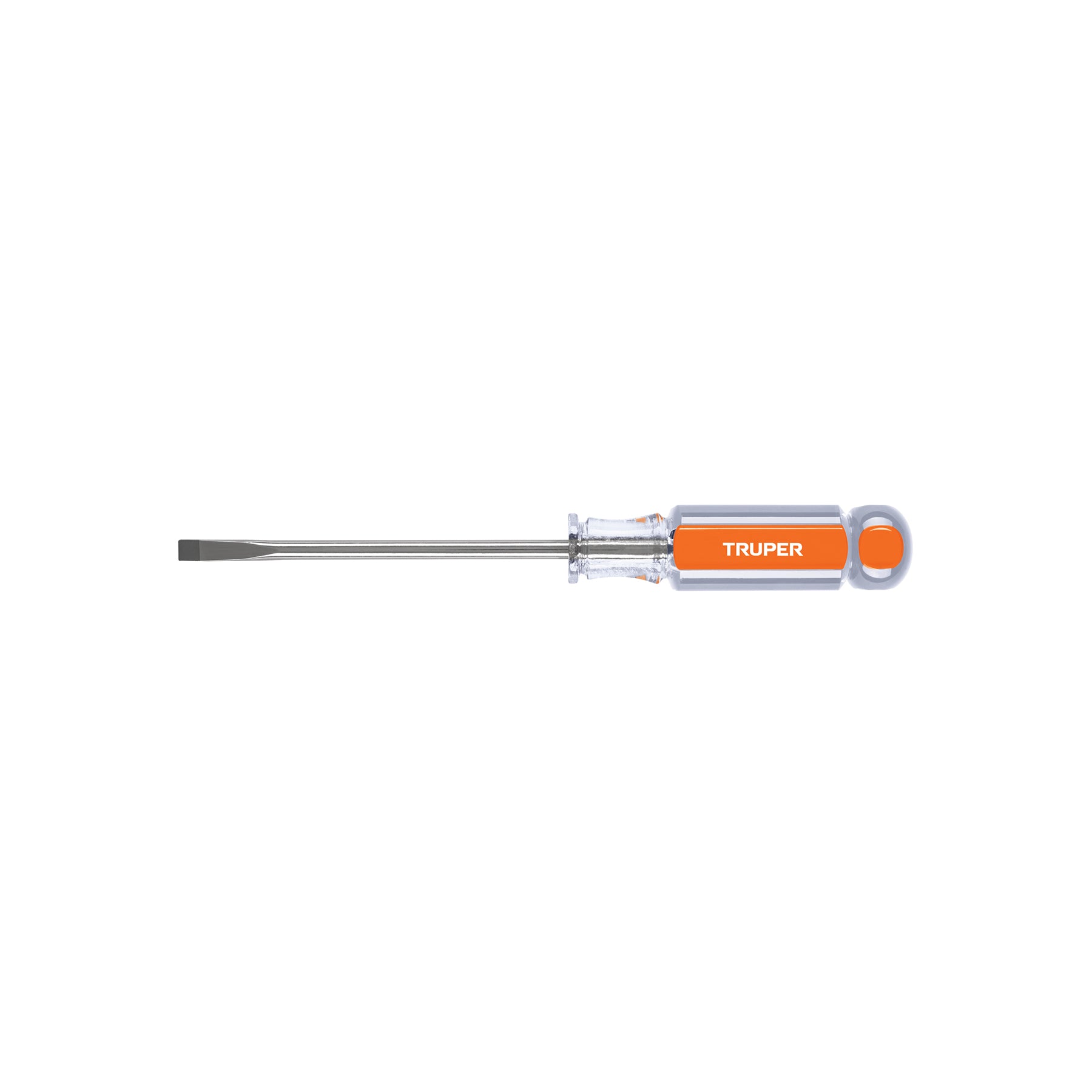 Desarmador cabinet 3/16" x 4" mango de acetato, TRUPER