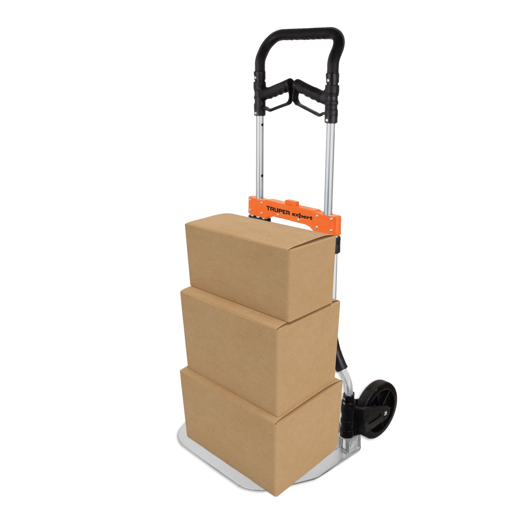 Diablo de carga, plegable de aluminio, 200 kg, TRUPER EXPERT