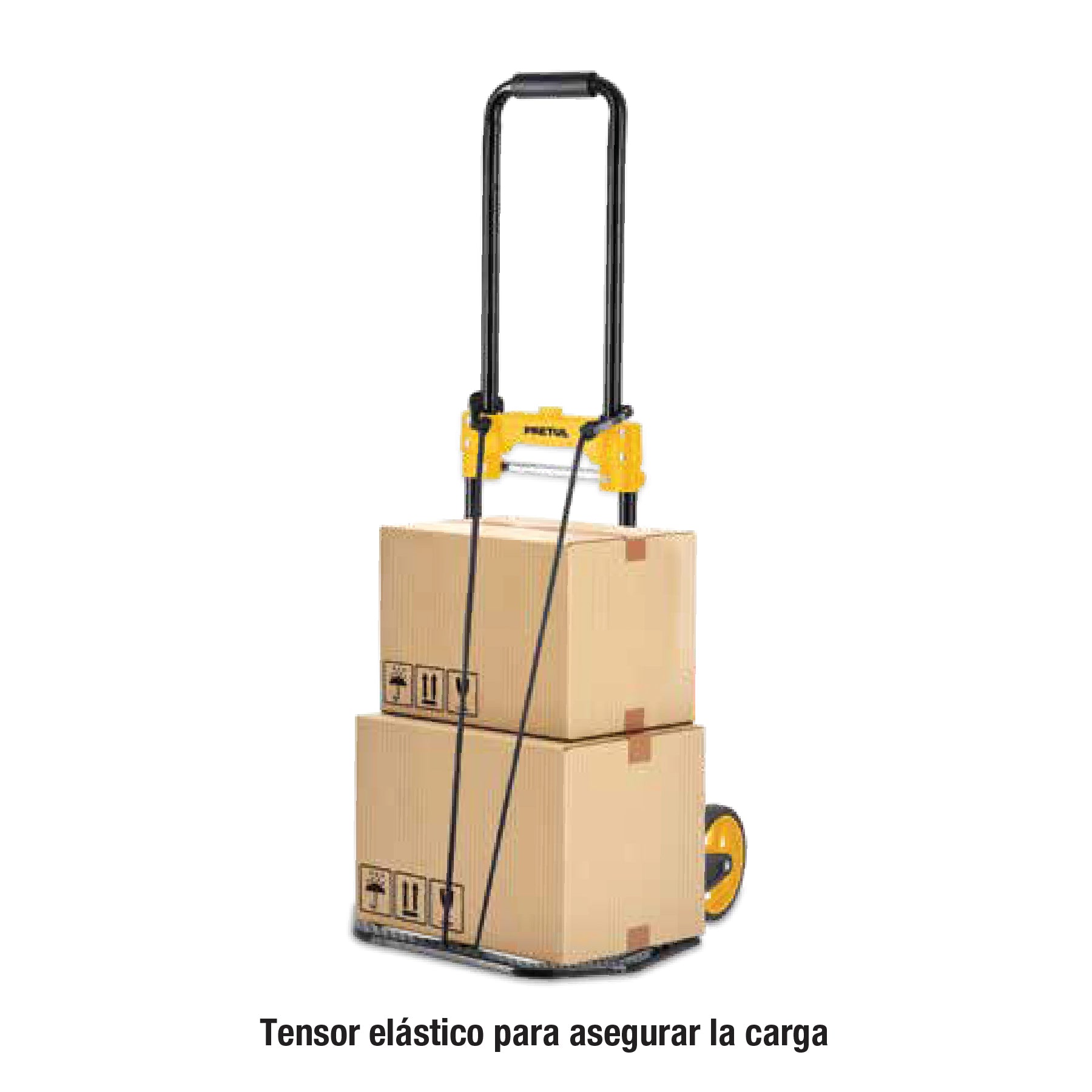 Diablo de carga, plegable de acero, 60 kg, PRETUL