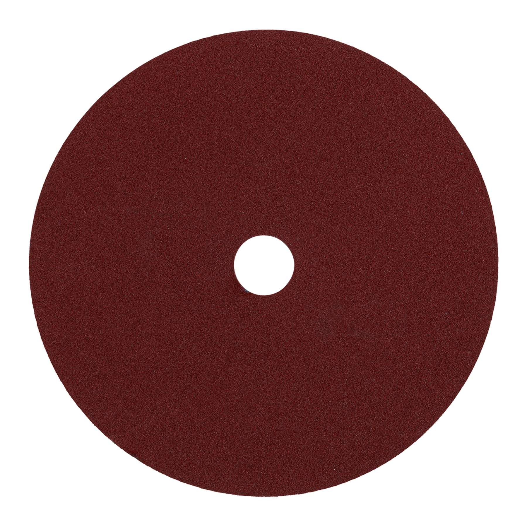 Disco de lija de 7" con respaldo de fibra, grano 80, TRUPER