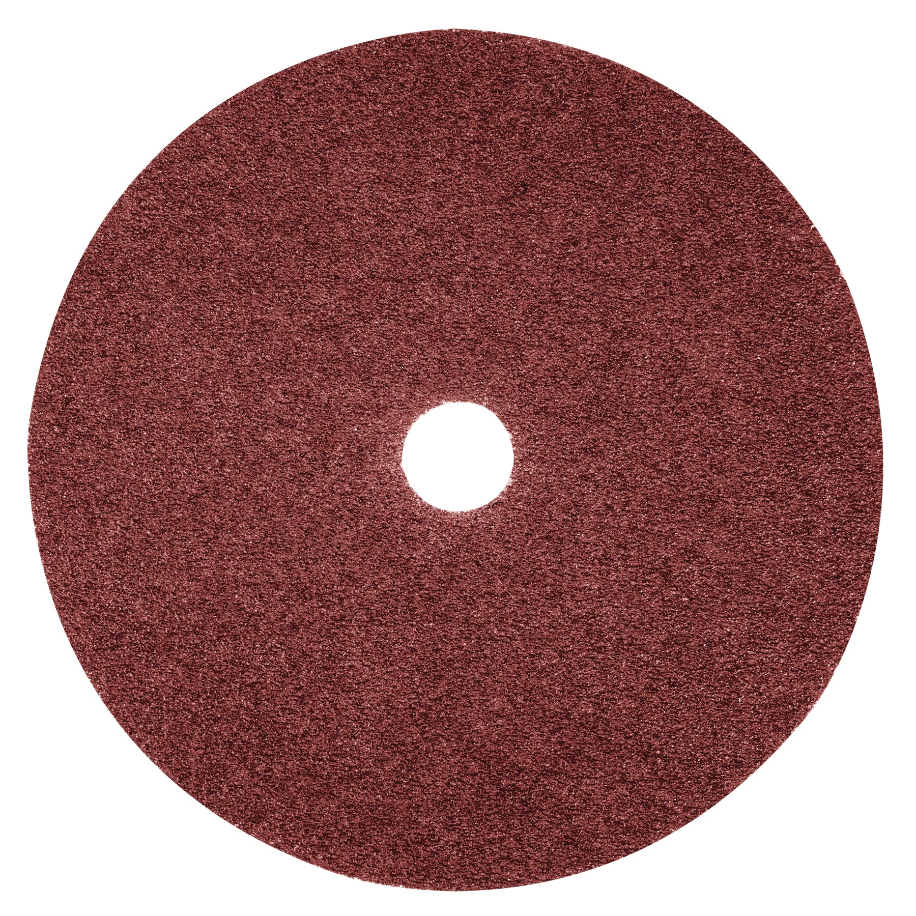 Disco de lija de 7" con respaldo de fibra, grano 36, 5 pzas