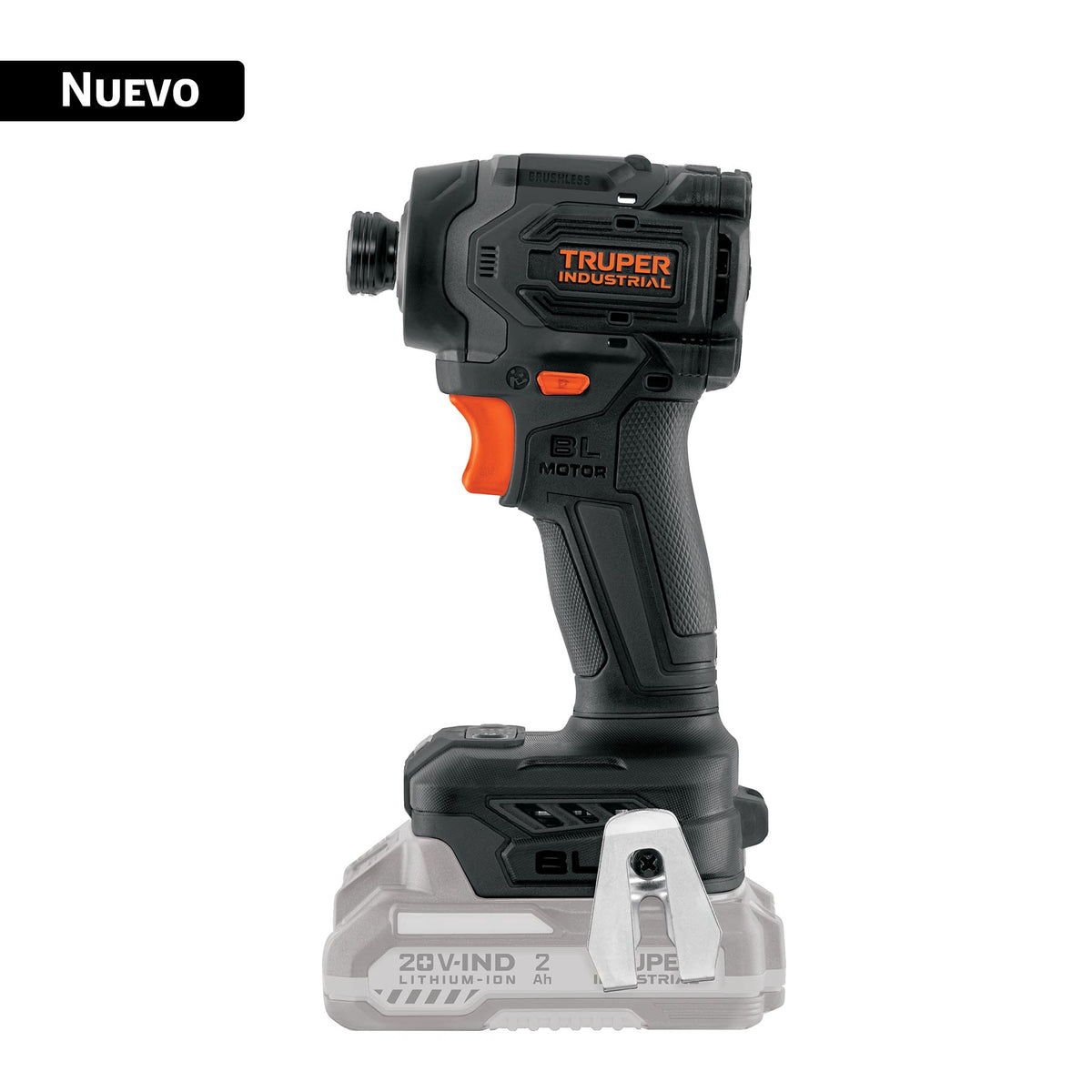 Destornillador de impacto 1/4" 20V, s/accesorios, INDUSTRIAL