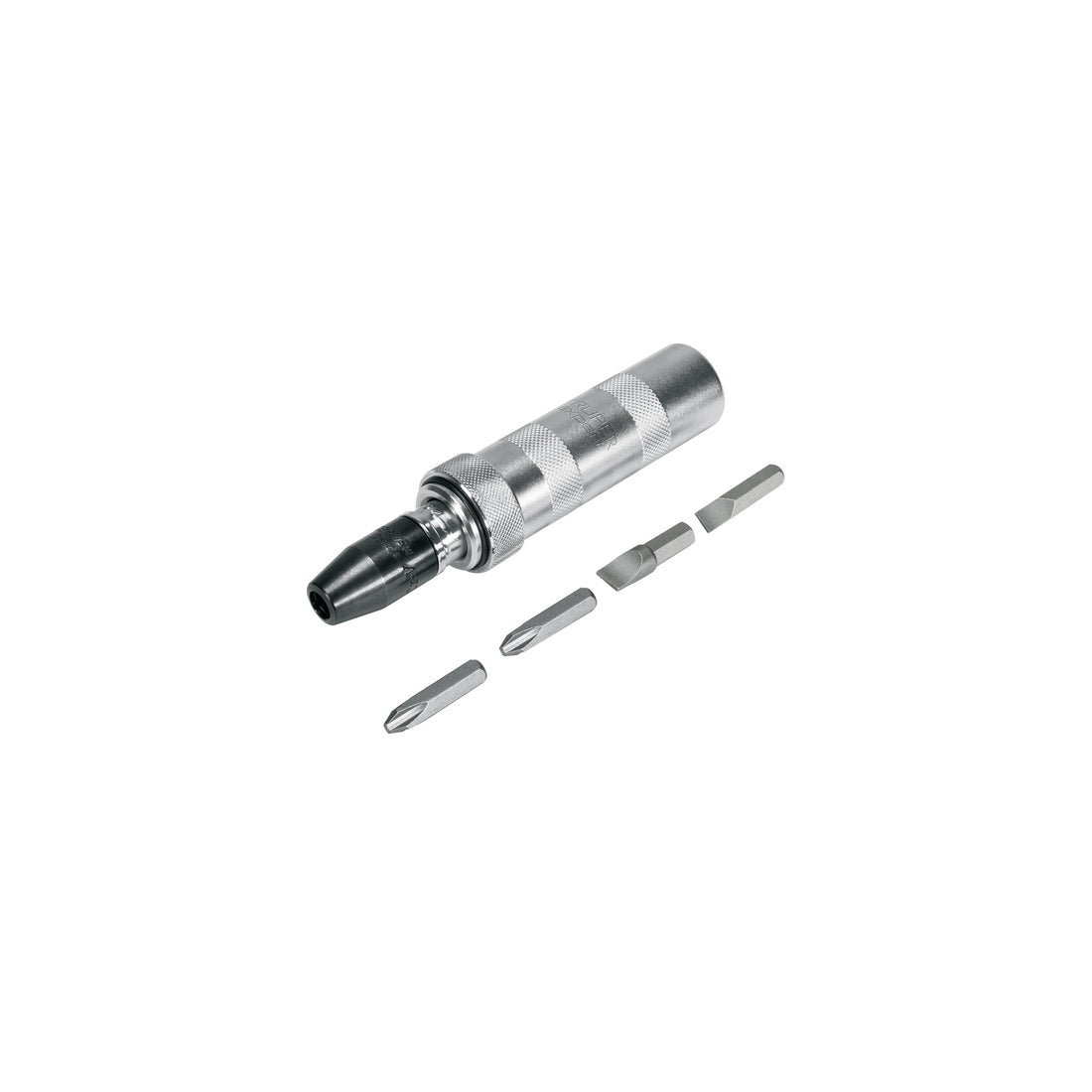 Desarmador de impacto con 4 puntas de acero S2 3/8", EXPERT