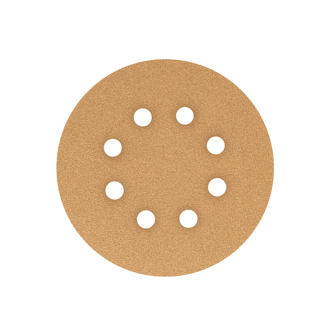 Paquete con 5 discos de lija 5" grano 100, 8 perforaciones