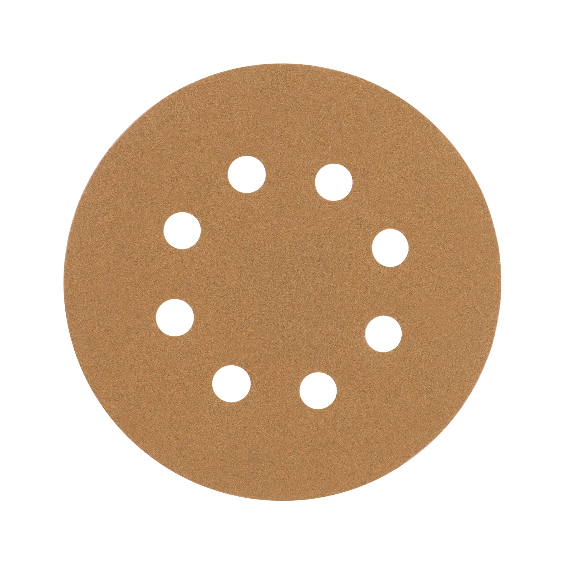 Paquete con 5 discos de lija 5" grano 120, 8 perforaciones