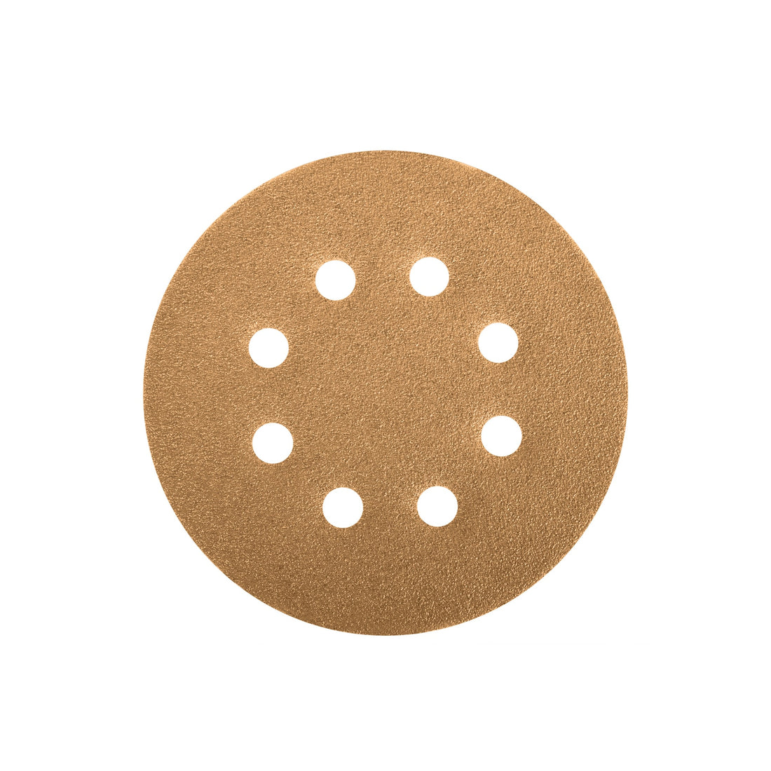 Paquete con 5 discos de lija 5" grano 80, 8 perforaciones