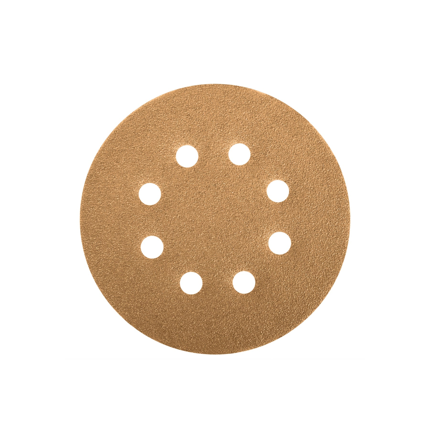 Paquete con 5 discos de lija 5" grano 80, 8 perforaciones