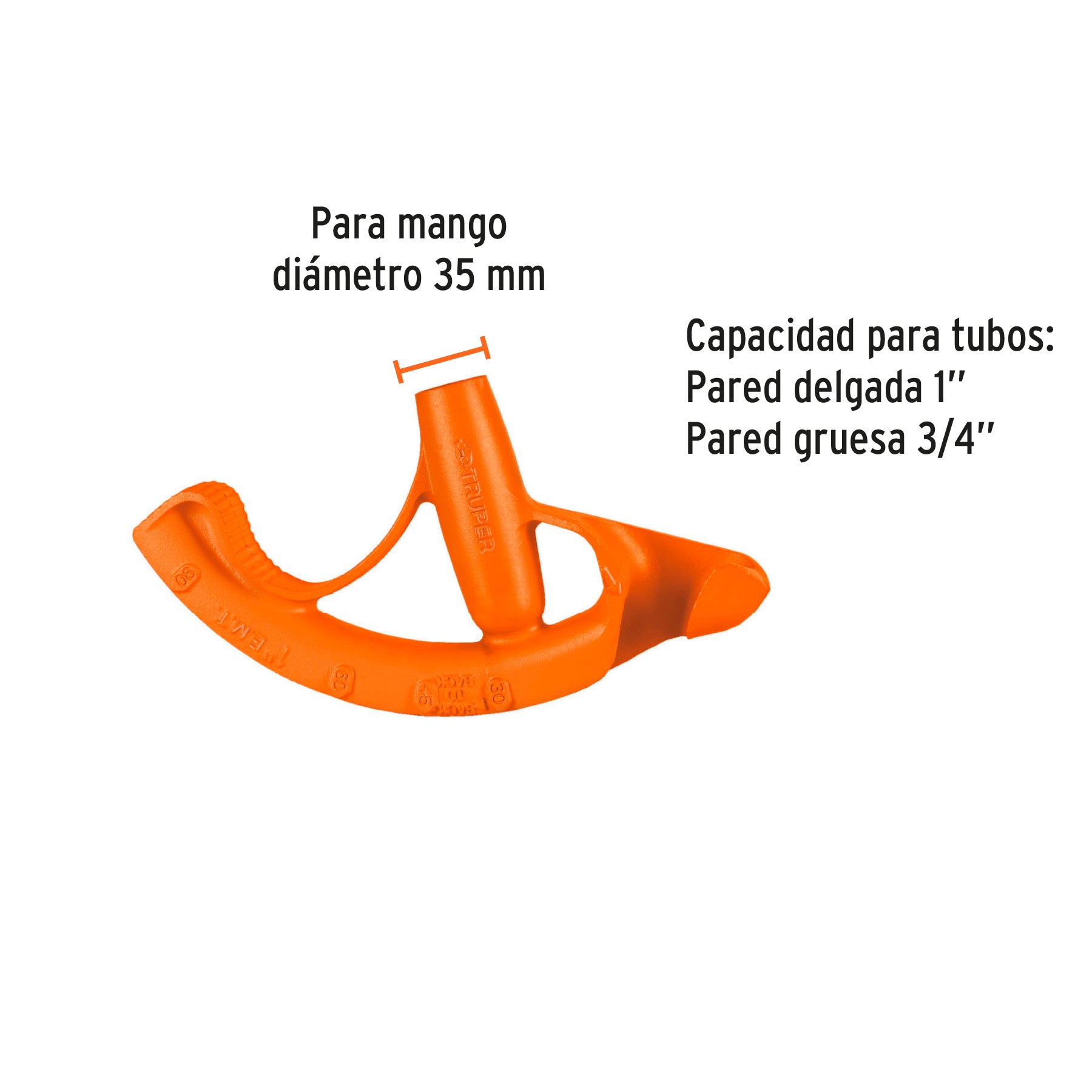 Doblador de tubo conduit 1", TRUPER