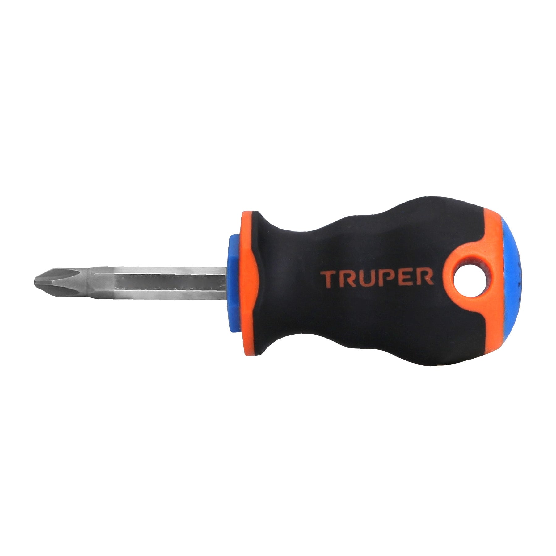 Desarmador de cruz 1/4" x 1-1/2" mango Comfort Grip, TRUPER