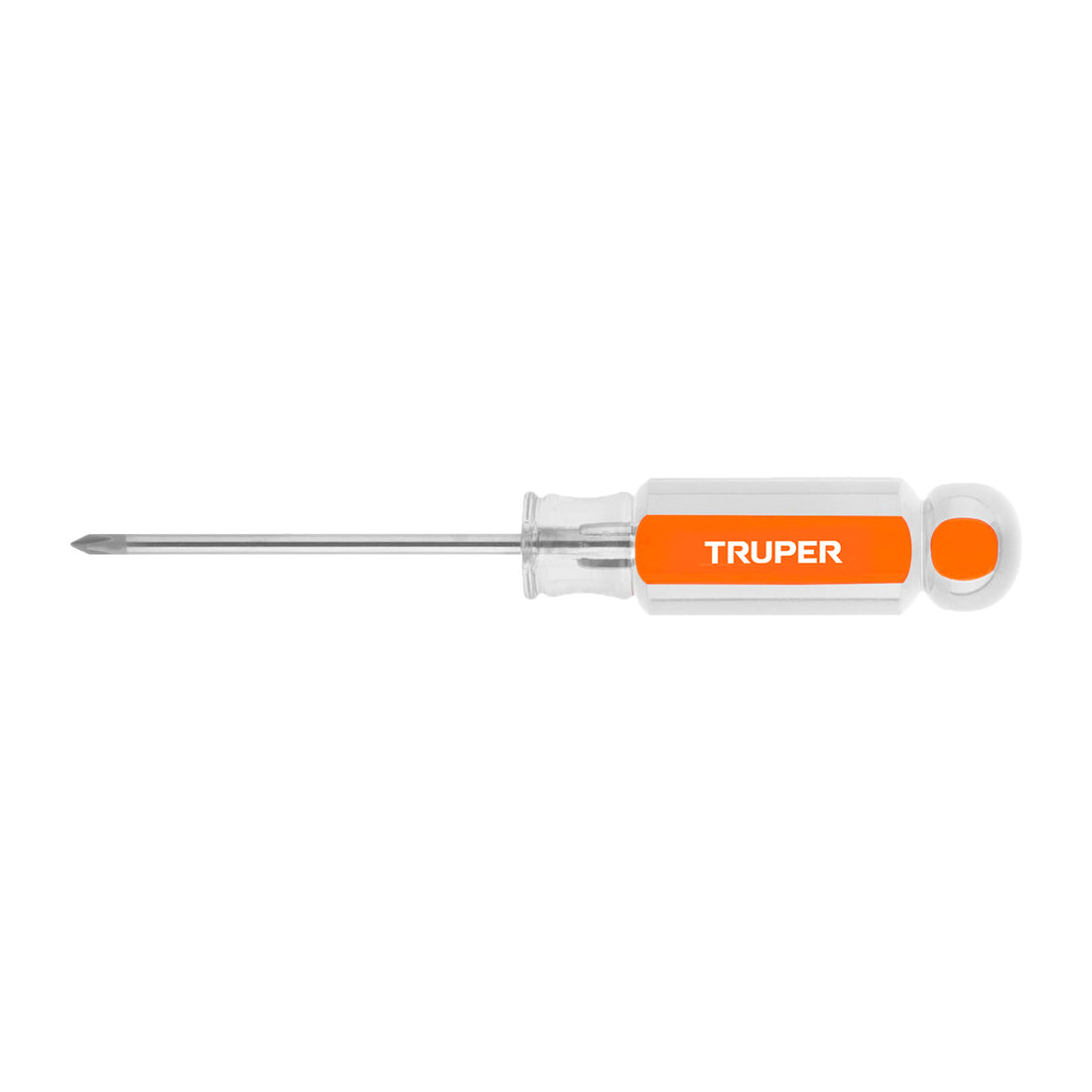 Desarmador de cruz 1/8" x 2-1/2" mango de acetato, TRUPER