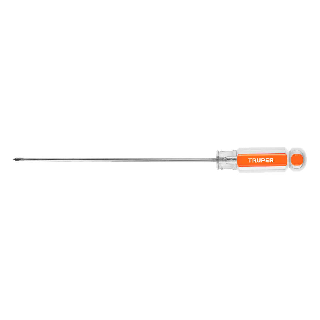 Desarmador de cruz 1/8" x 6" mango de acetato, TRUPER