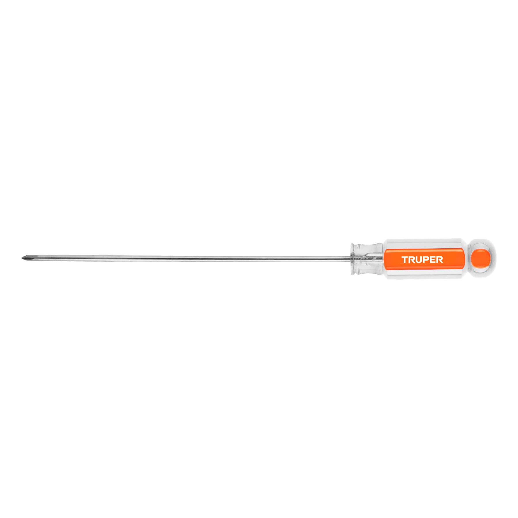 Desarmador de cruz 1/8" x 6" mango de acetato, TRUPER