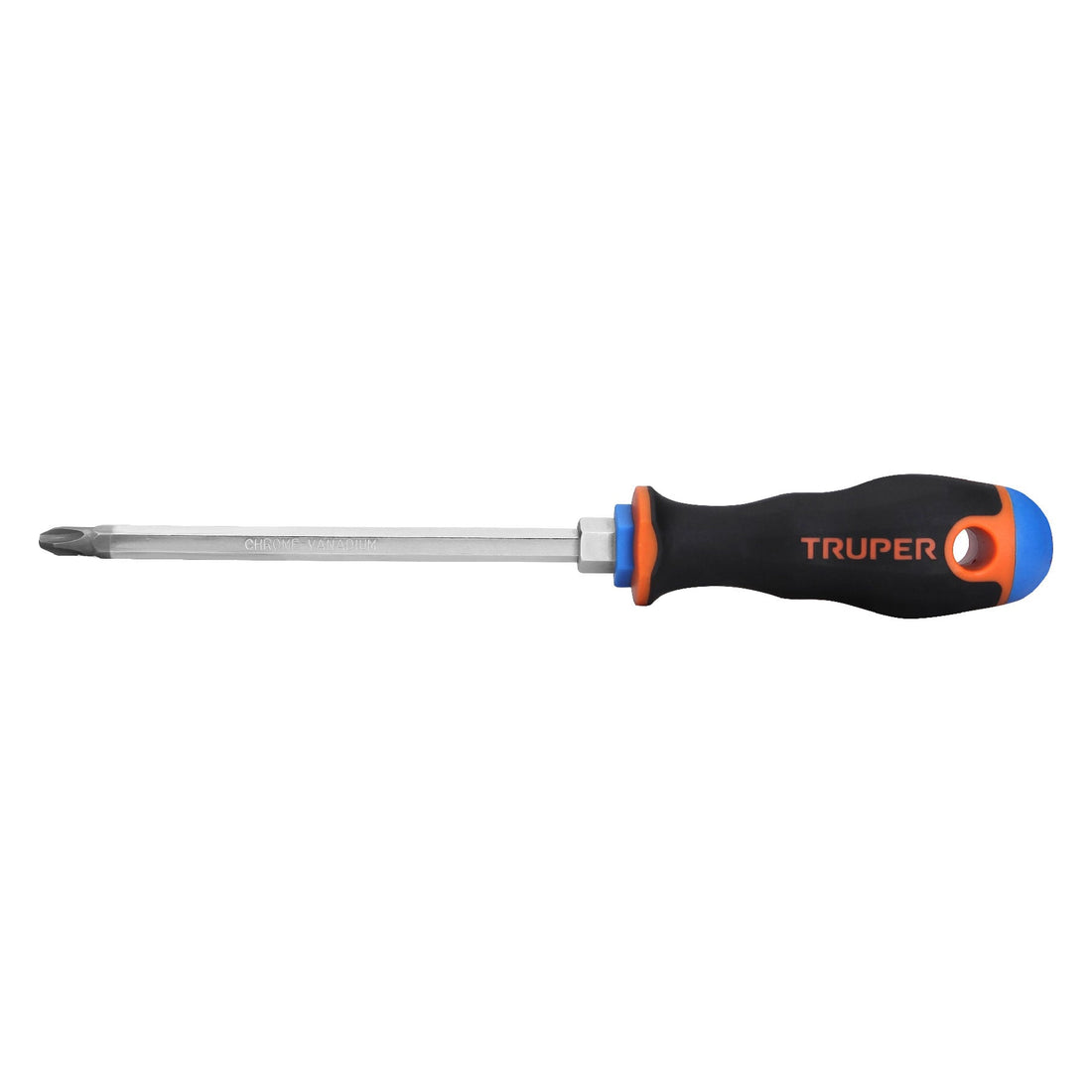 Desarmador de cruz 5/16" x 6" mango Comfort Grip, TRUPER