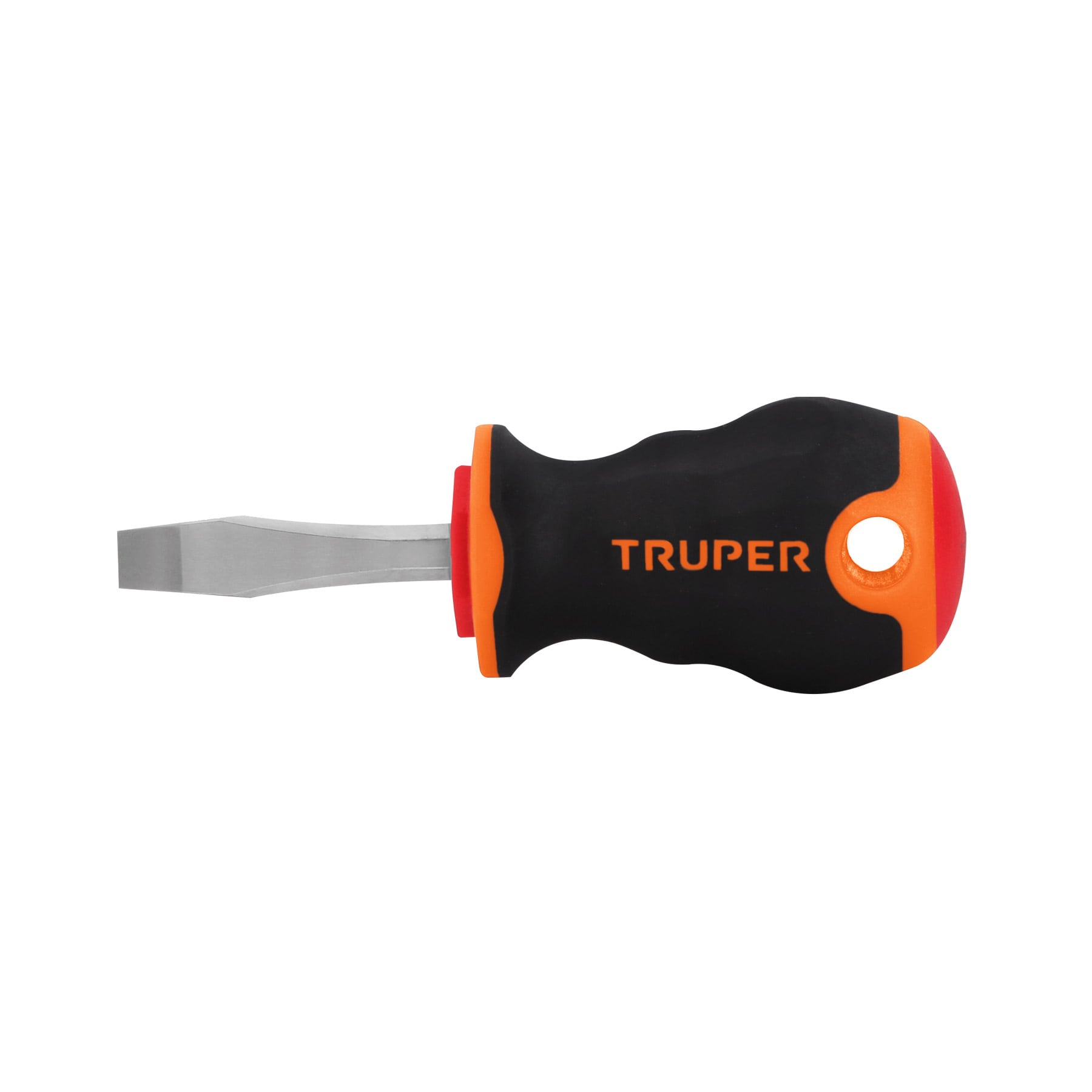 Desarmador plano 1/4" x 1-1/2" mango Comfort Grip, TRUPER