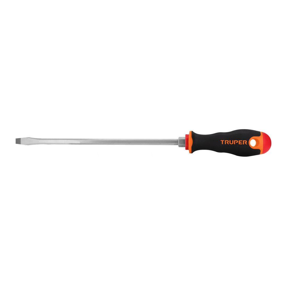 Desarmador plano 5/16" x 10" mango Comfort Grip, TRUPER