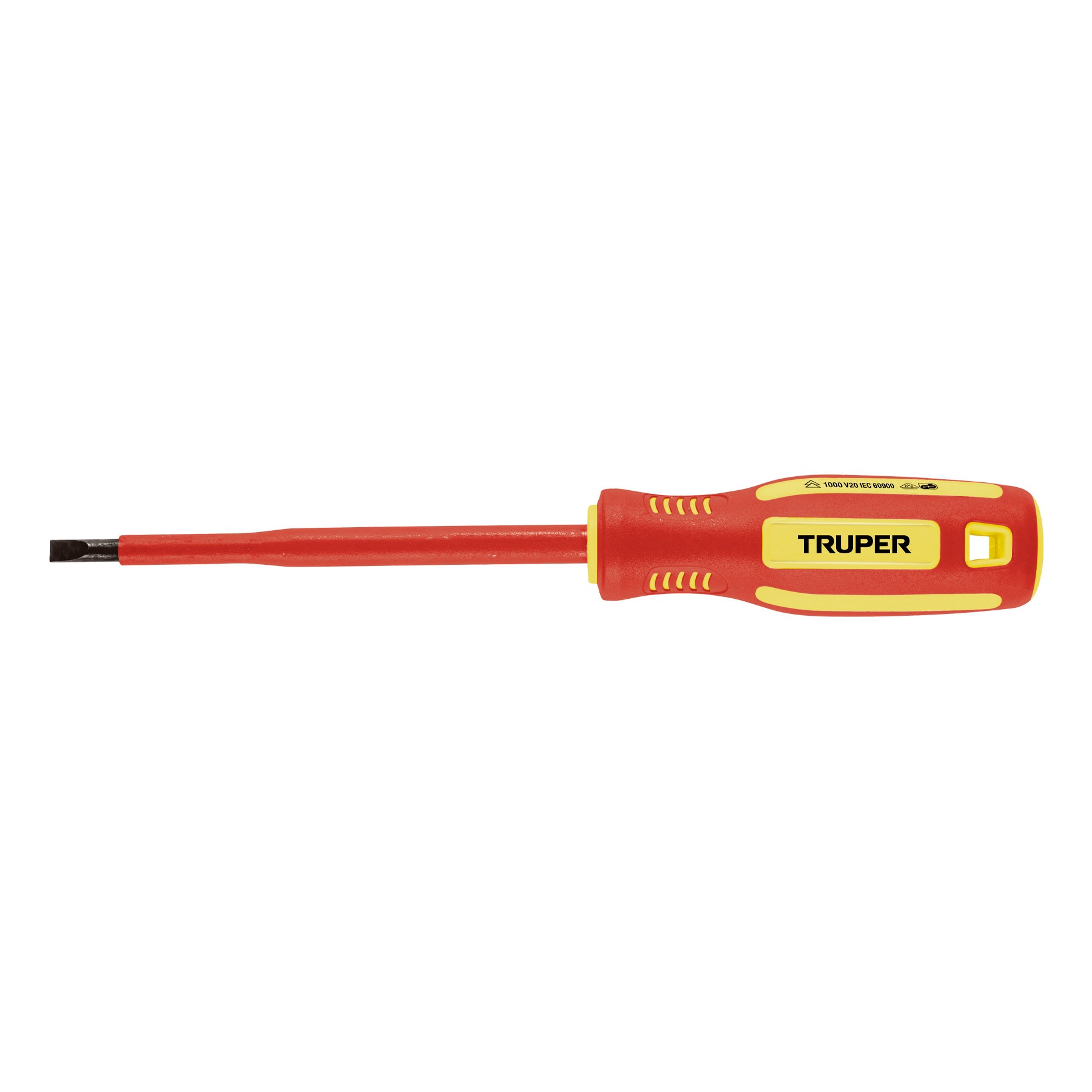 Desarmador dieléctrico plano 7/32" x 5", TRUPER