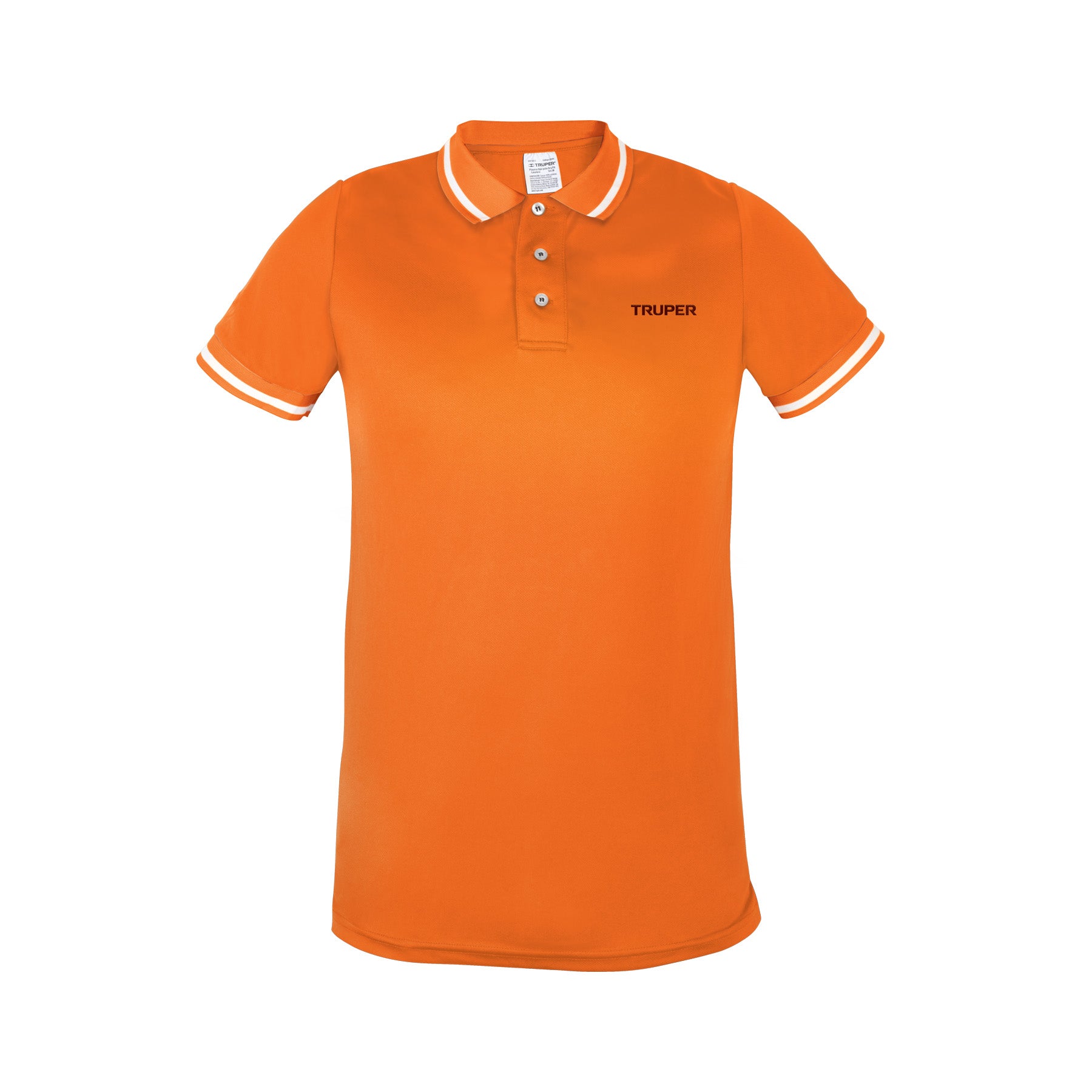 Playera polo performance para hombre, naranja, EEG, TRUPER