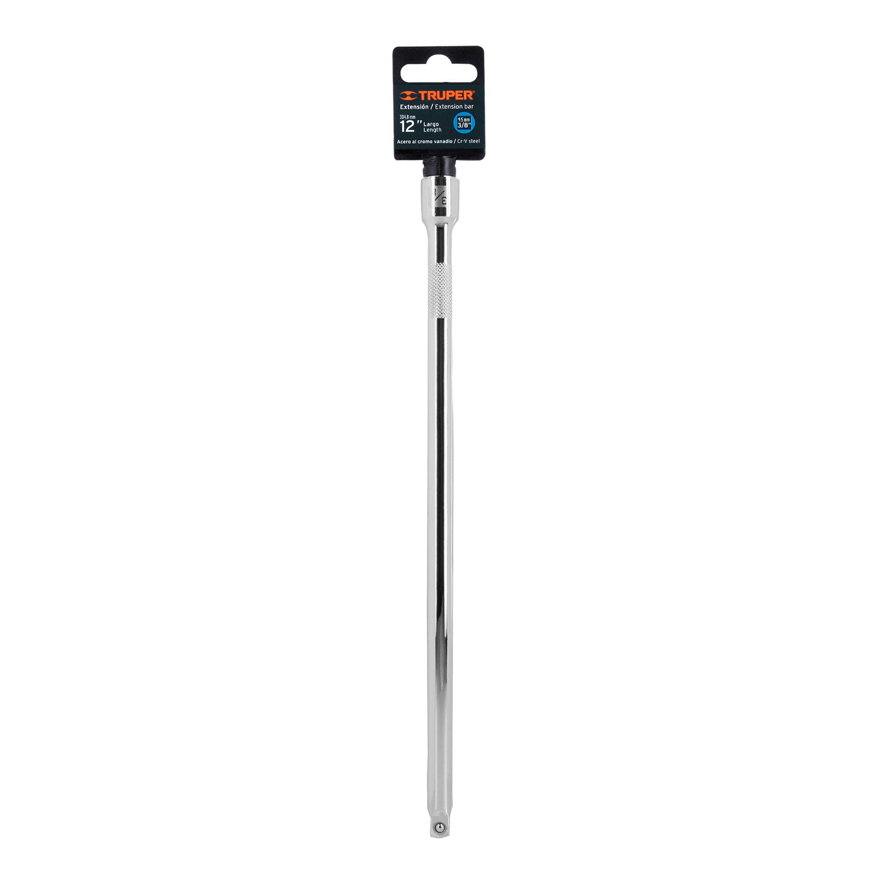 Extensión para matraca, cuadro 3/8", largo 12", TRUPER