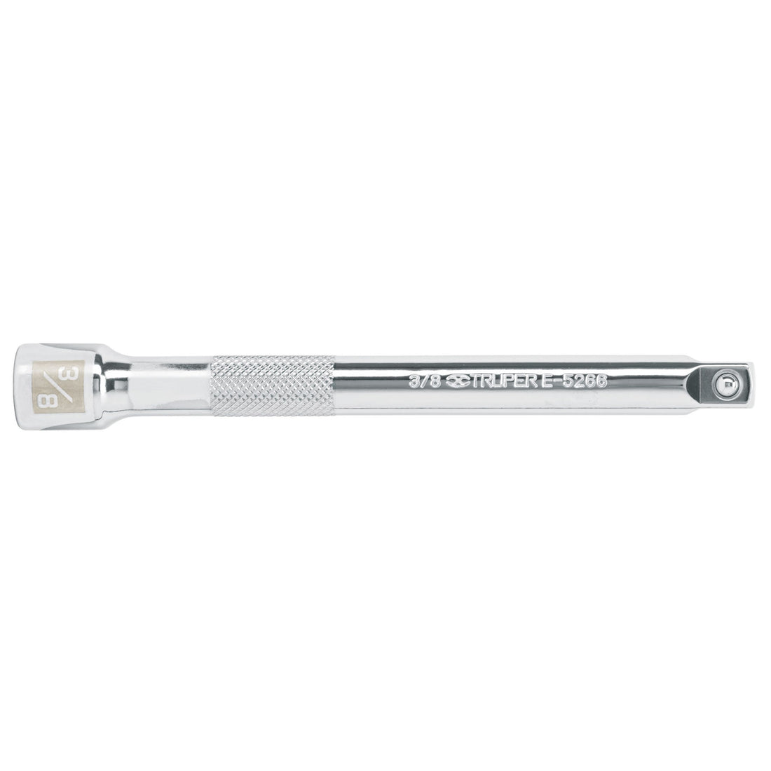 Extensión para matraca, cuadro 3/8", largo 6", TRUPER