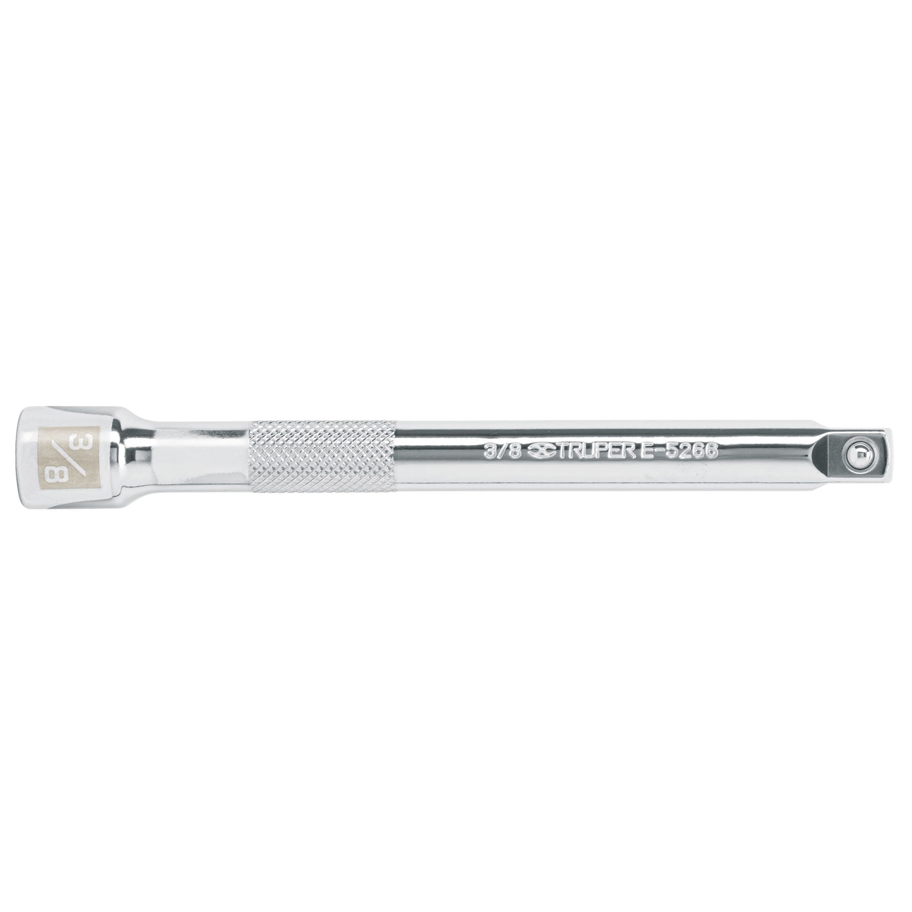 Extensión para matraca, cuadro 3/8", largo 6", TRUPER