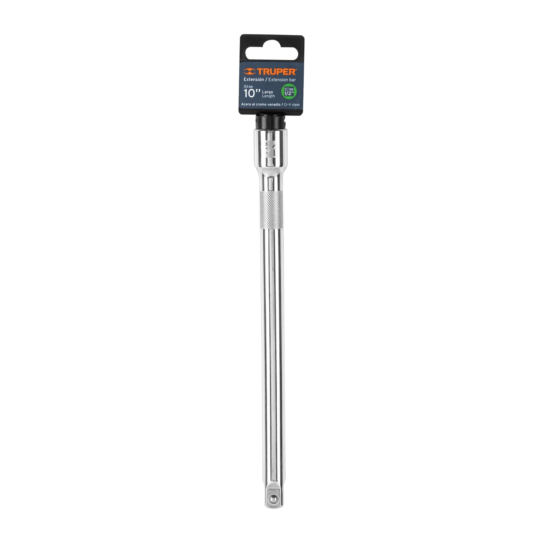 Extensión para matraca, cuadro 1/2", largo 10", TRUPER