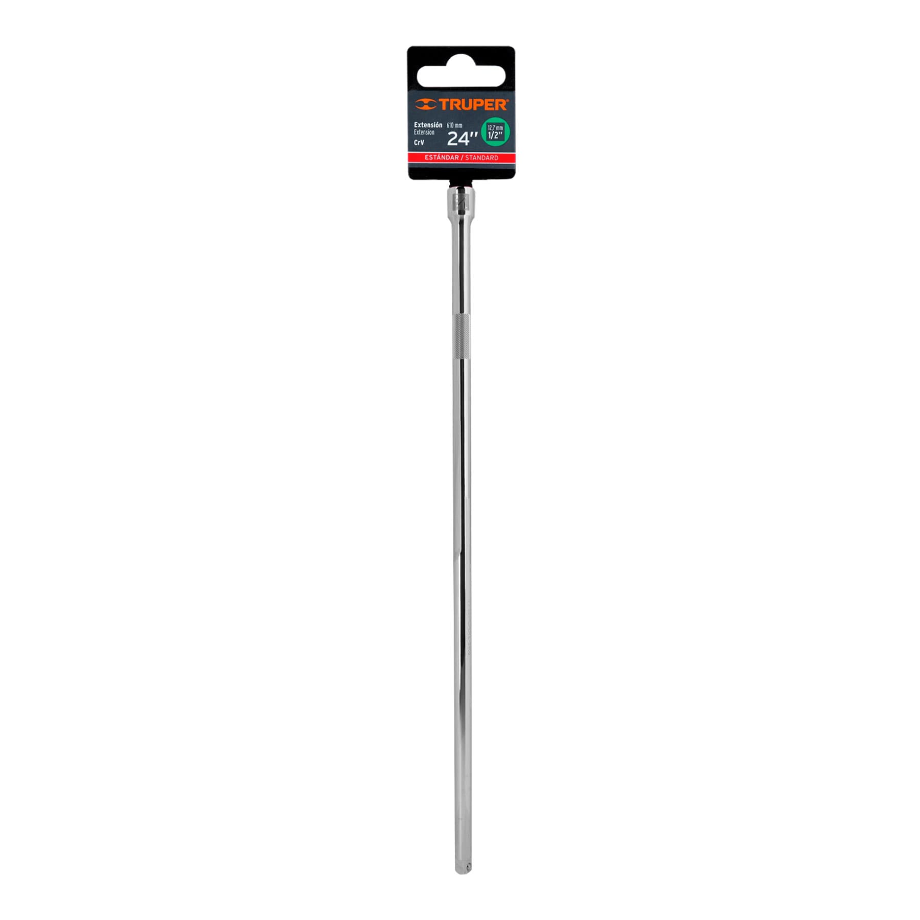 Extensión para matraca, cuadro 1/2", largo 24", TRUPER