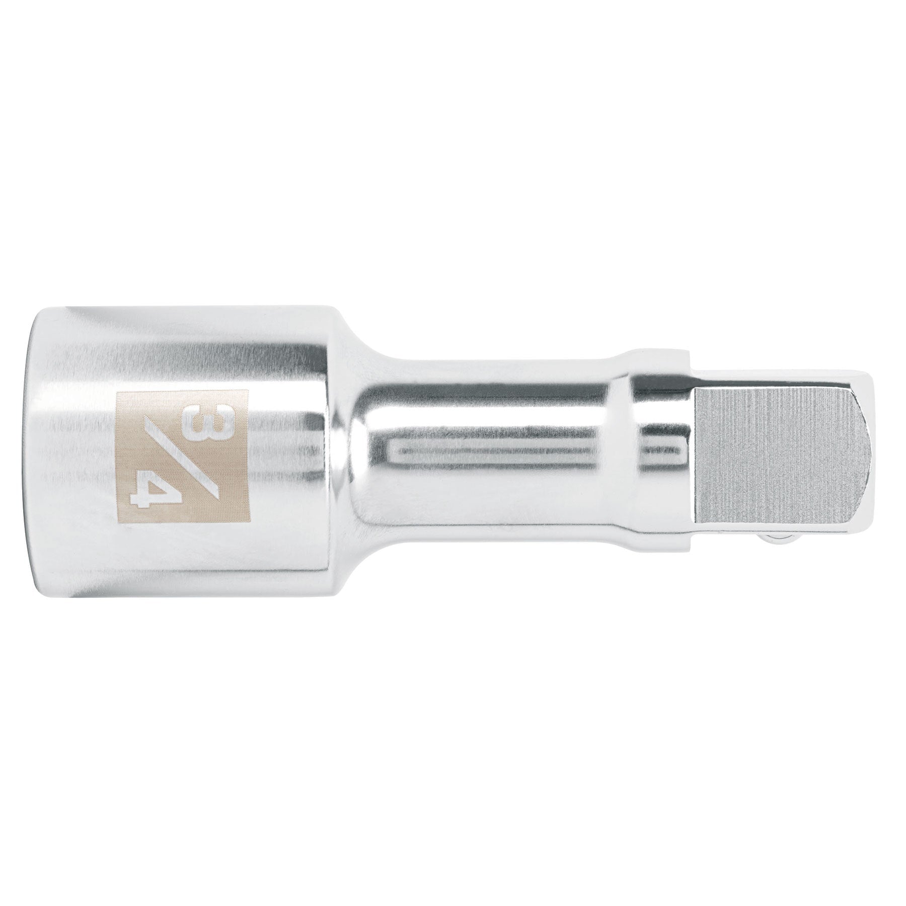 Extensión para matraca, cuadro 3/4", largo 4", TRUPER