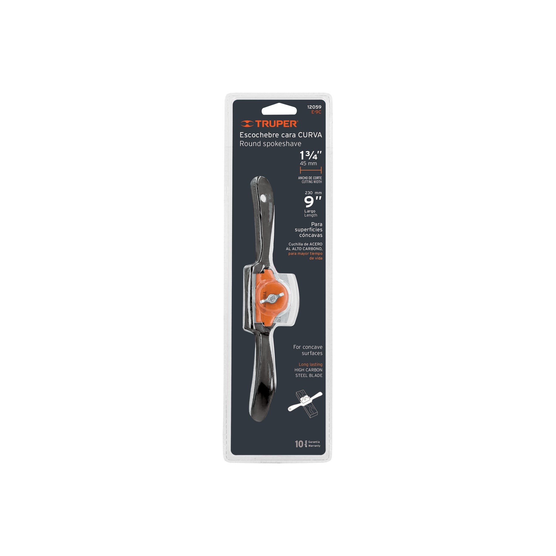 Escochebre curvo 9", TRUPER