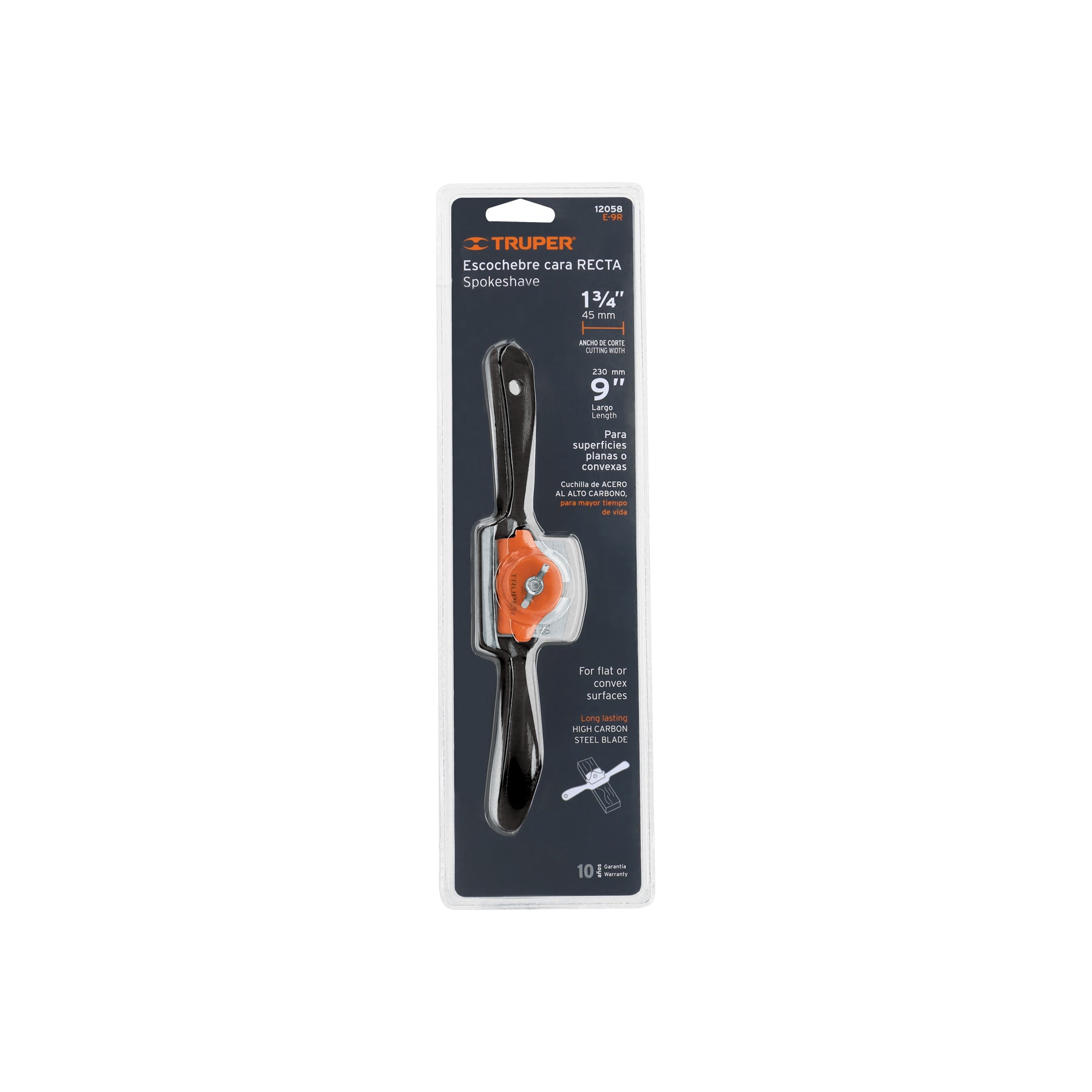 Escochebre recto 9", TRUPER