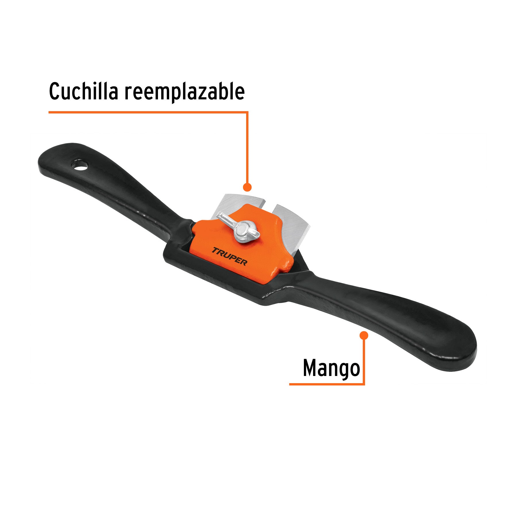Escochebre recto 9", TRUPER