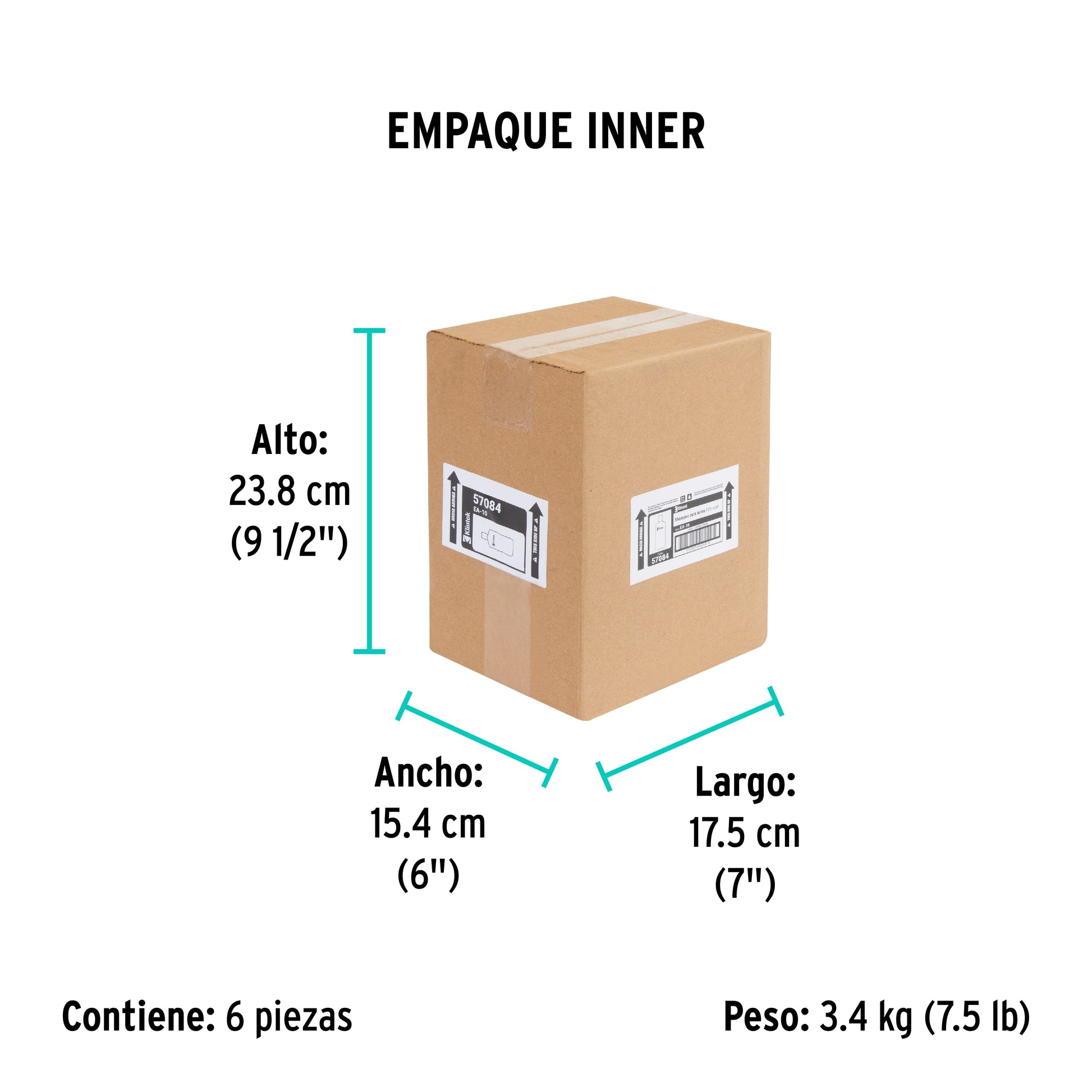 Shampoo para auto, 473 ml, KLINTEK - Empaque