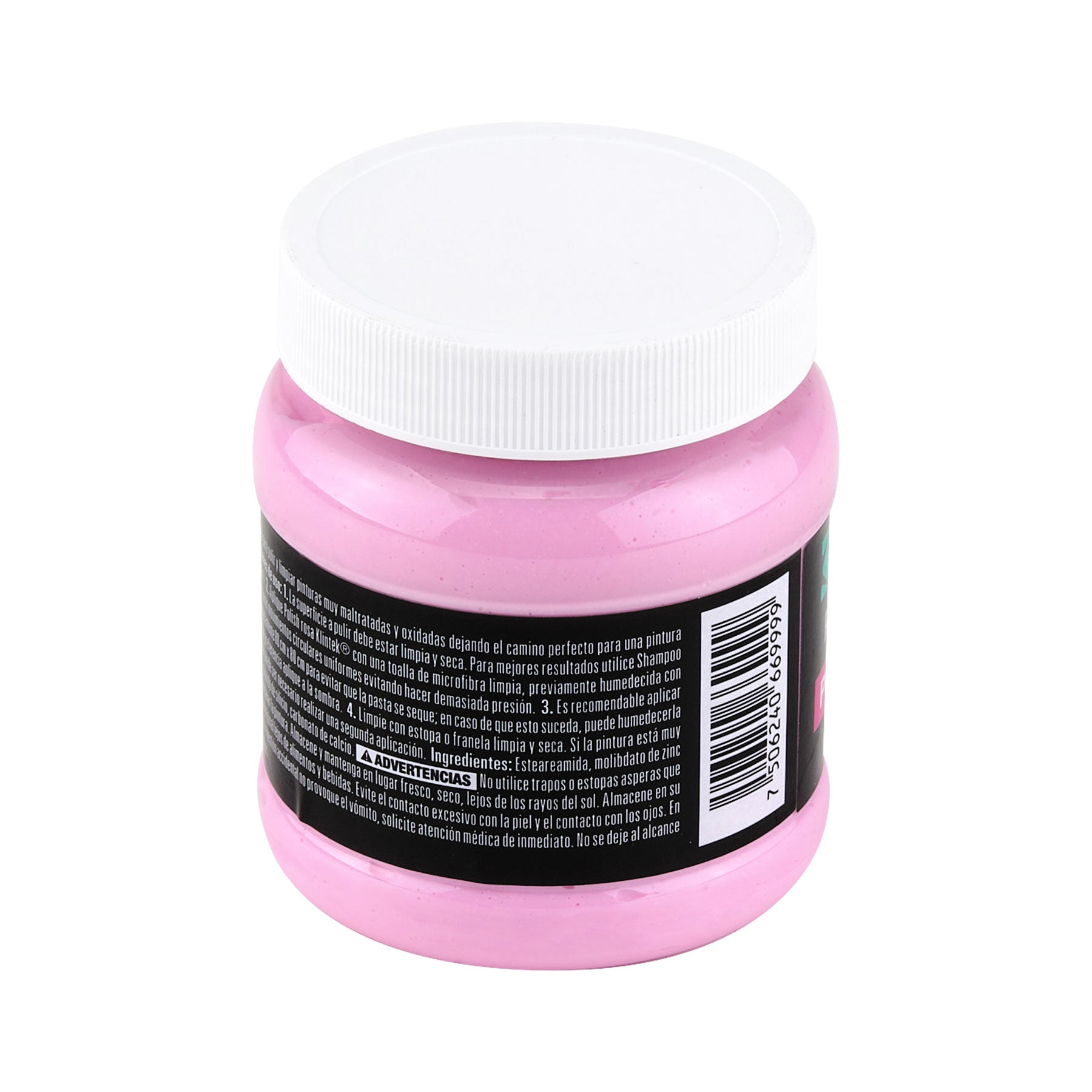 Polish rosa en pasta para auto, 250 g, uso medio, KLINTEK