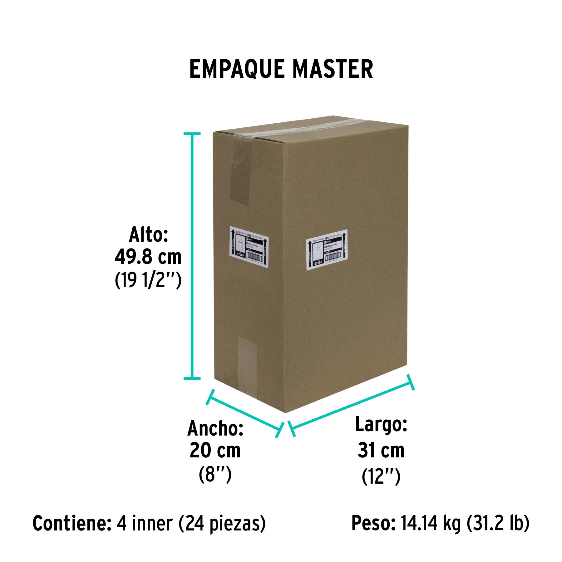 Polish líquido para auto, 473 ml, KLINTEK - Empaque