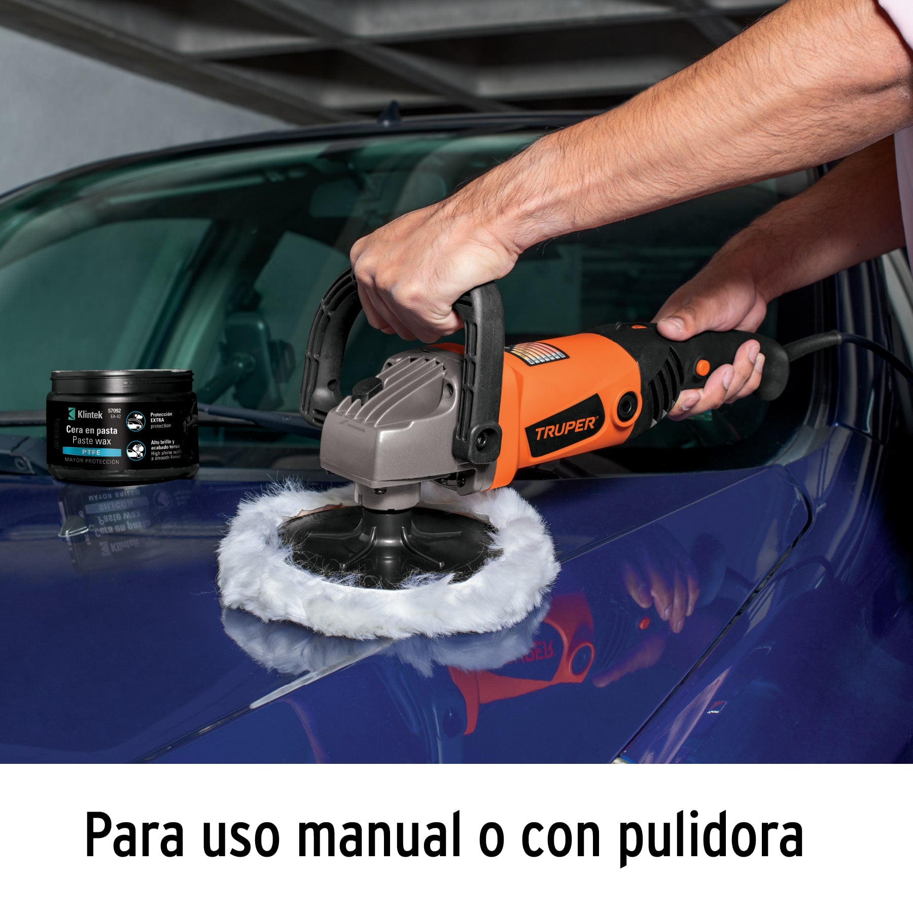 Cera en pasta PTFE para auto, 500 g, KLINTEK