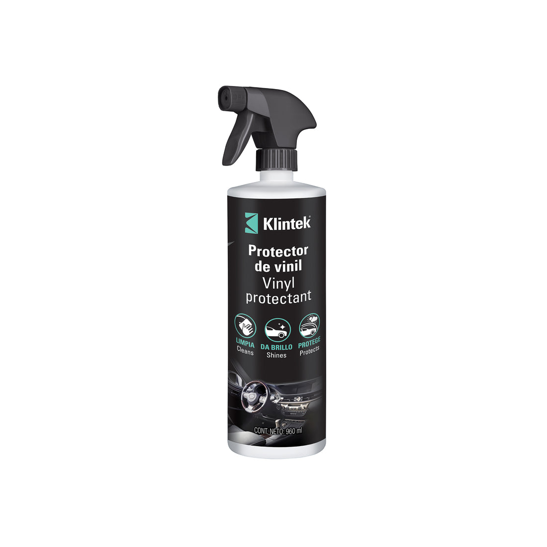 Líquido protector de vinil, 960 ml, KLINTEK